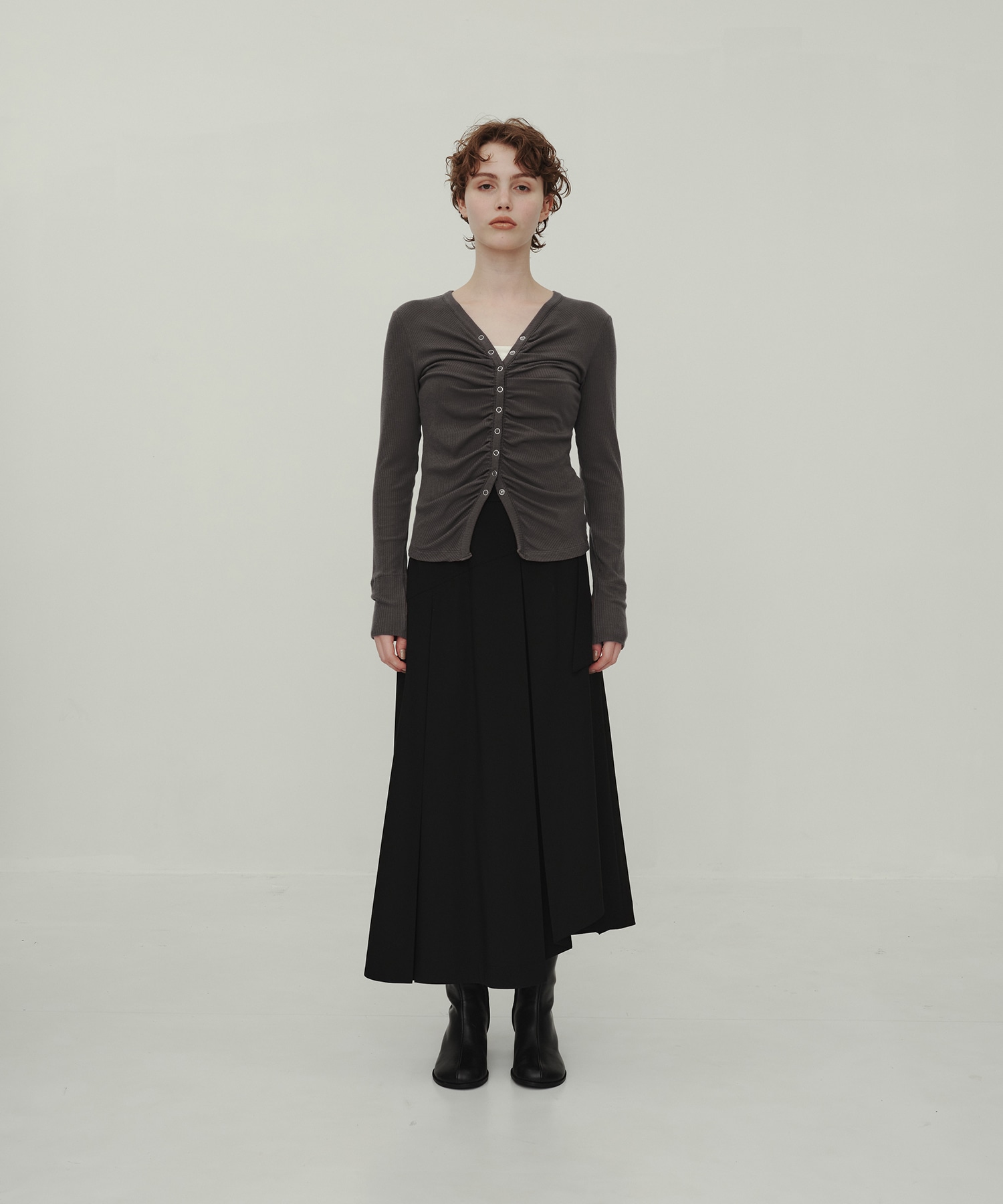 Cashmere Gather Tops