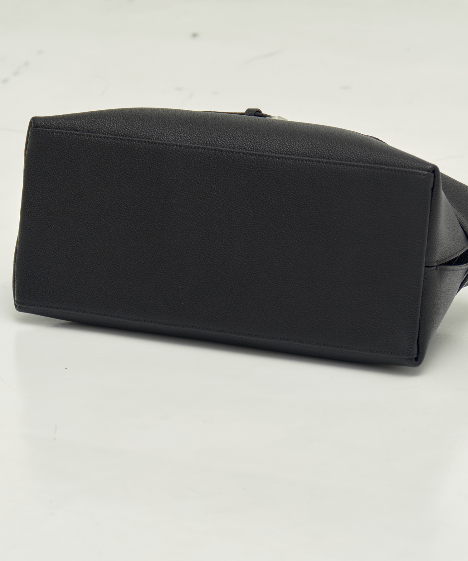 Leather Belted Handbag