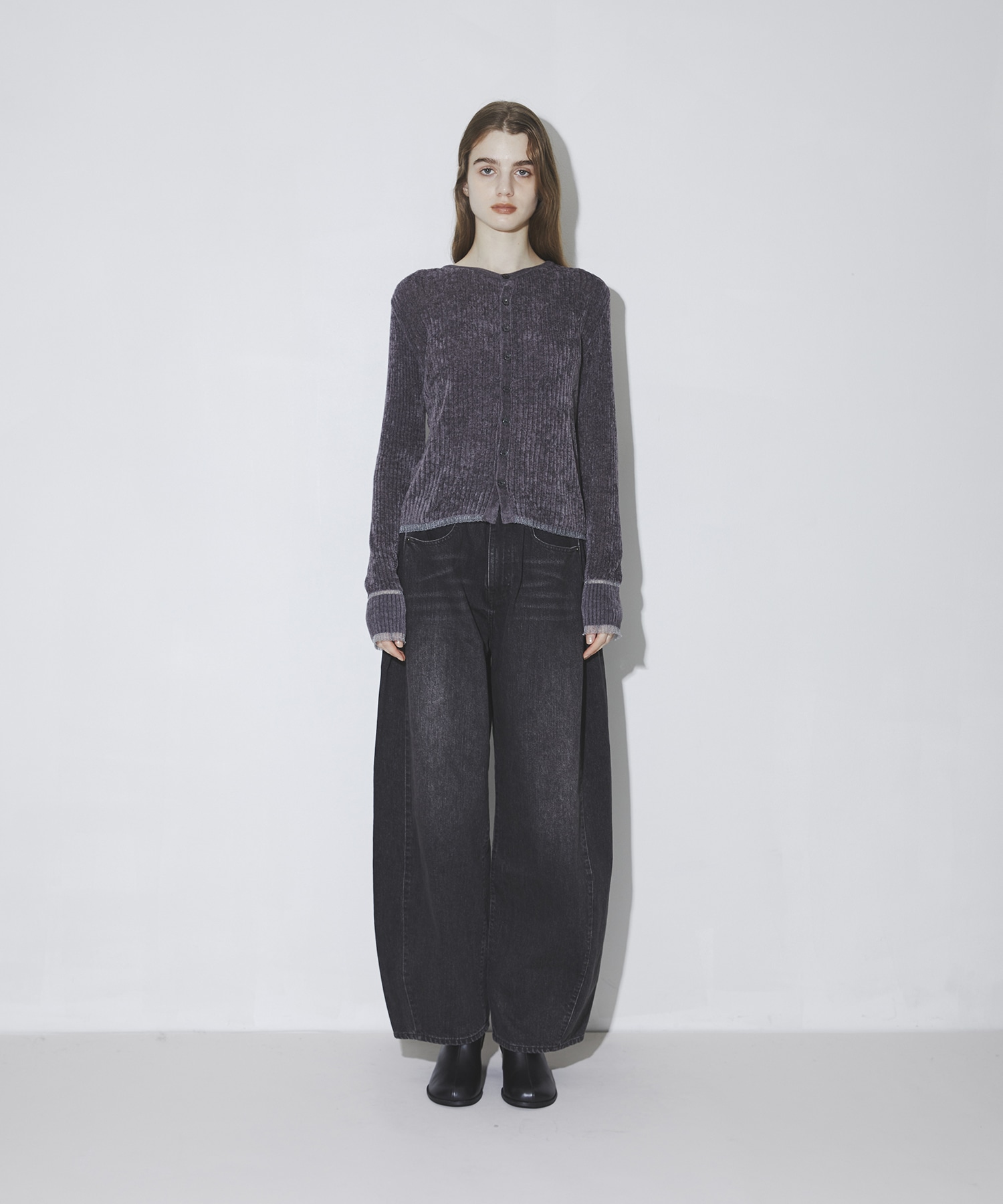 Chenille Knit Cardigan