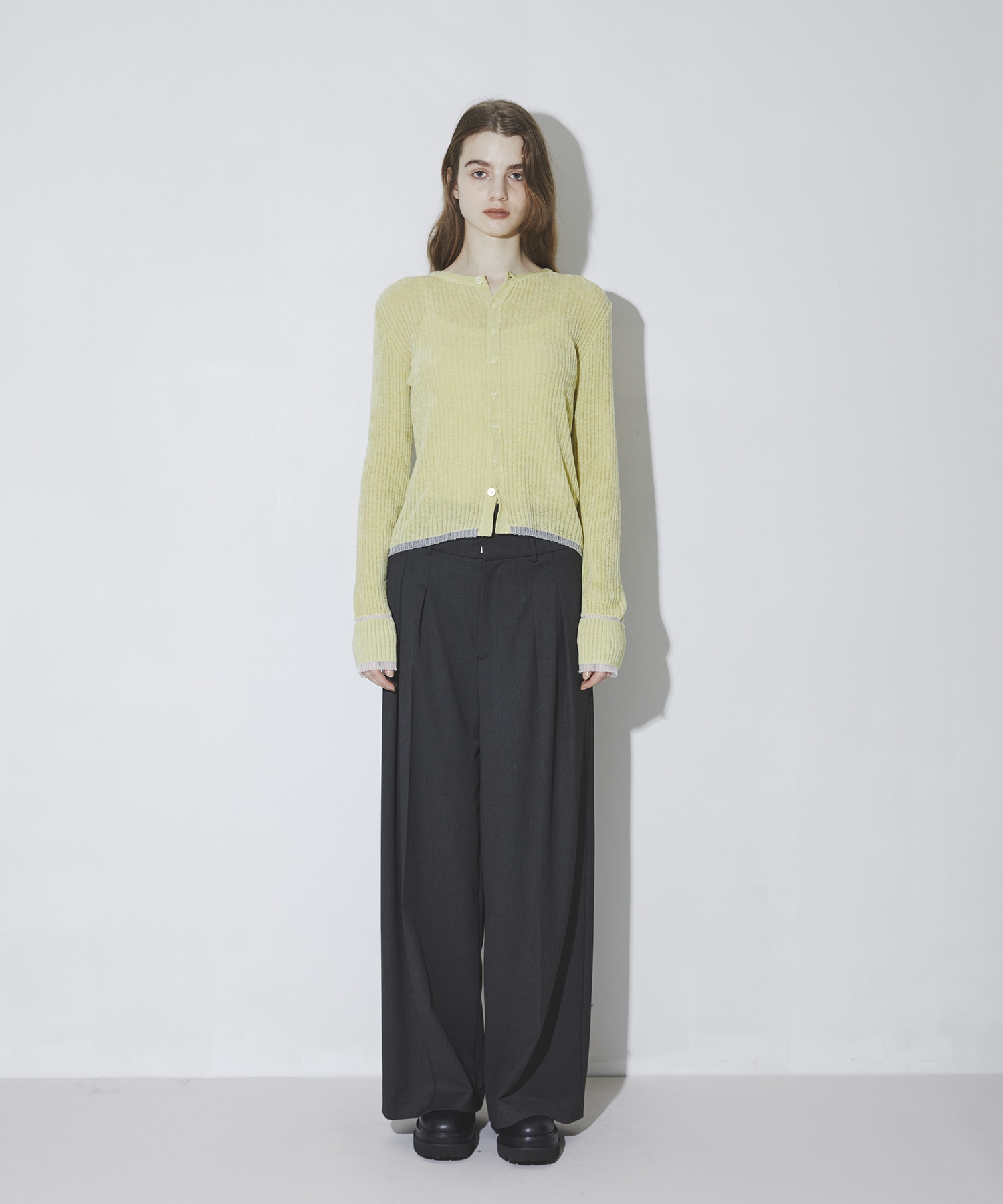 Chenille Knit Cardigan