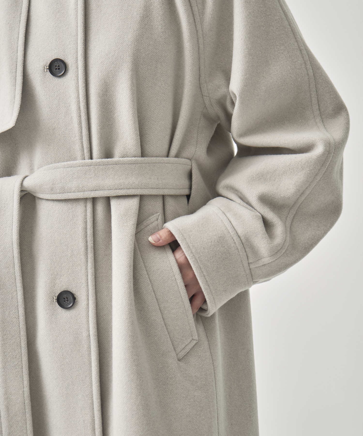 StandCollar Wool Coat
