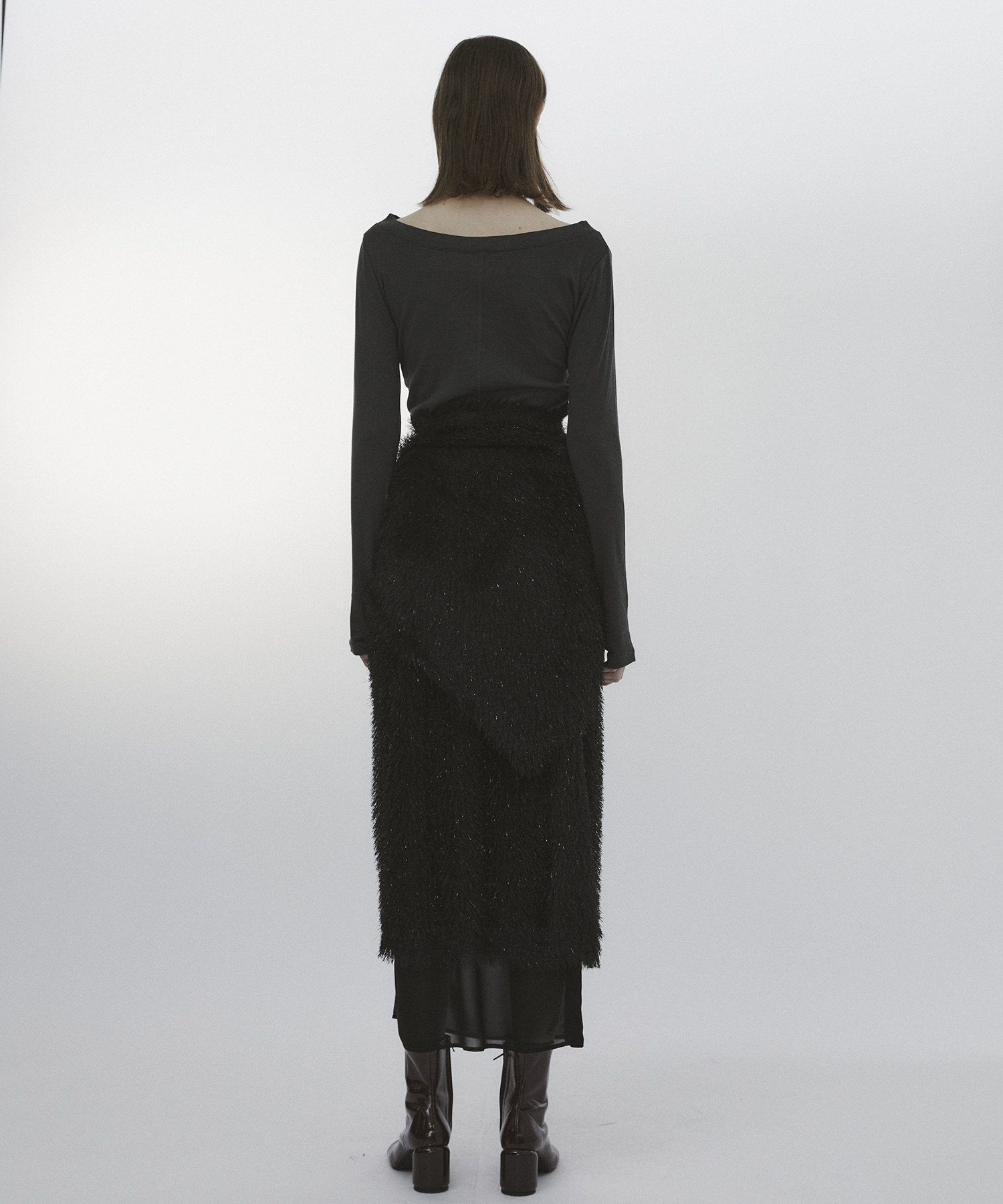 Scarf Wrapped Fringe SK