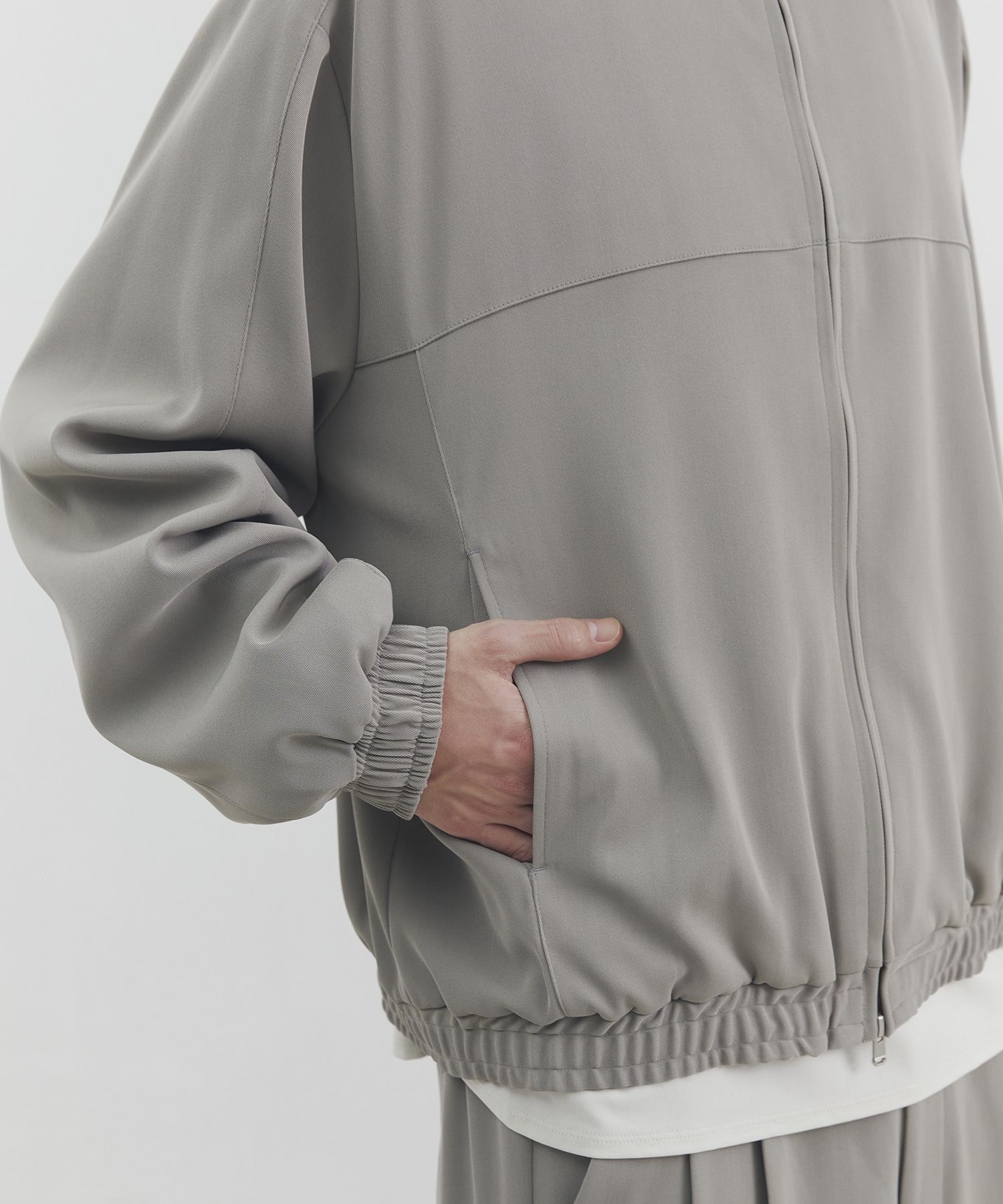 High Count Twill トラックジャケット