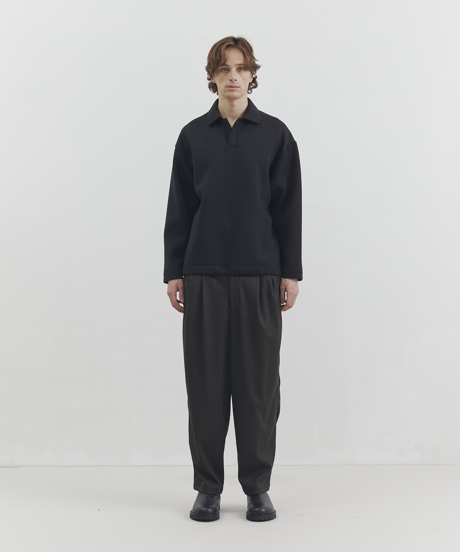 Multi-relax スキッパーポロシャツ