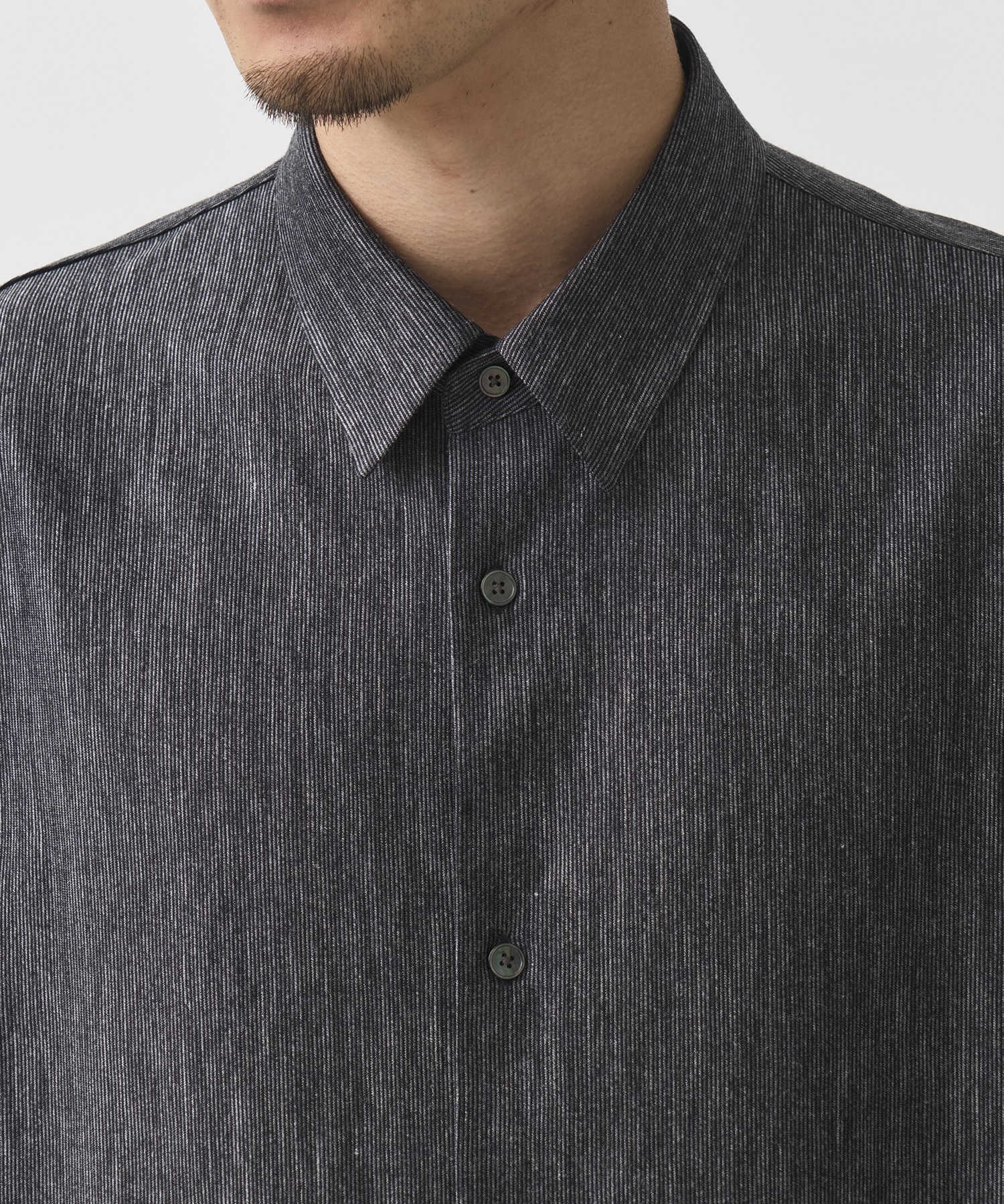 ＜WEB限定＞KANEMASA KNITマルチファブリックシャツ