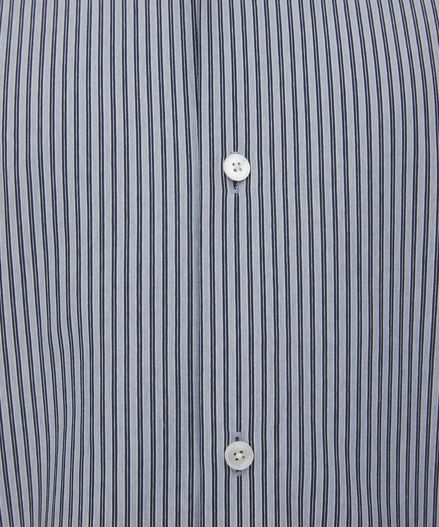 KANEMASA KNIT マルチストライプシャツ