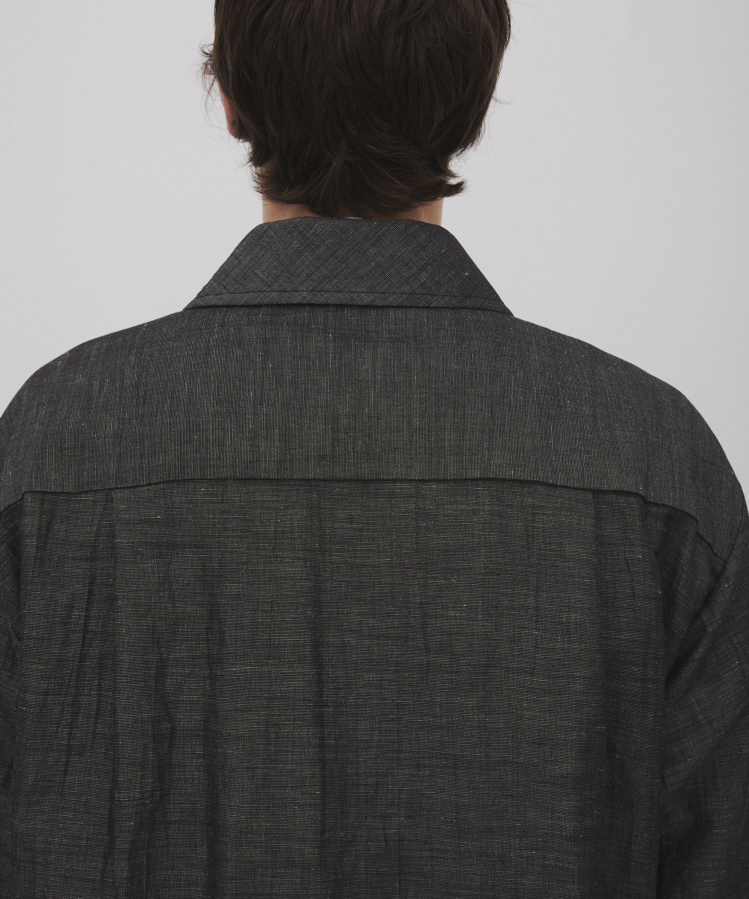 Hemp linen オーバーシャツ