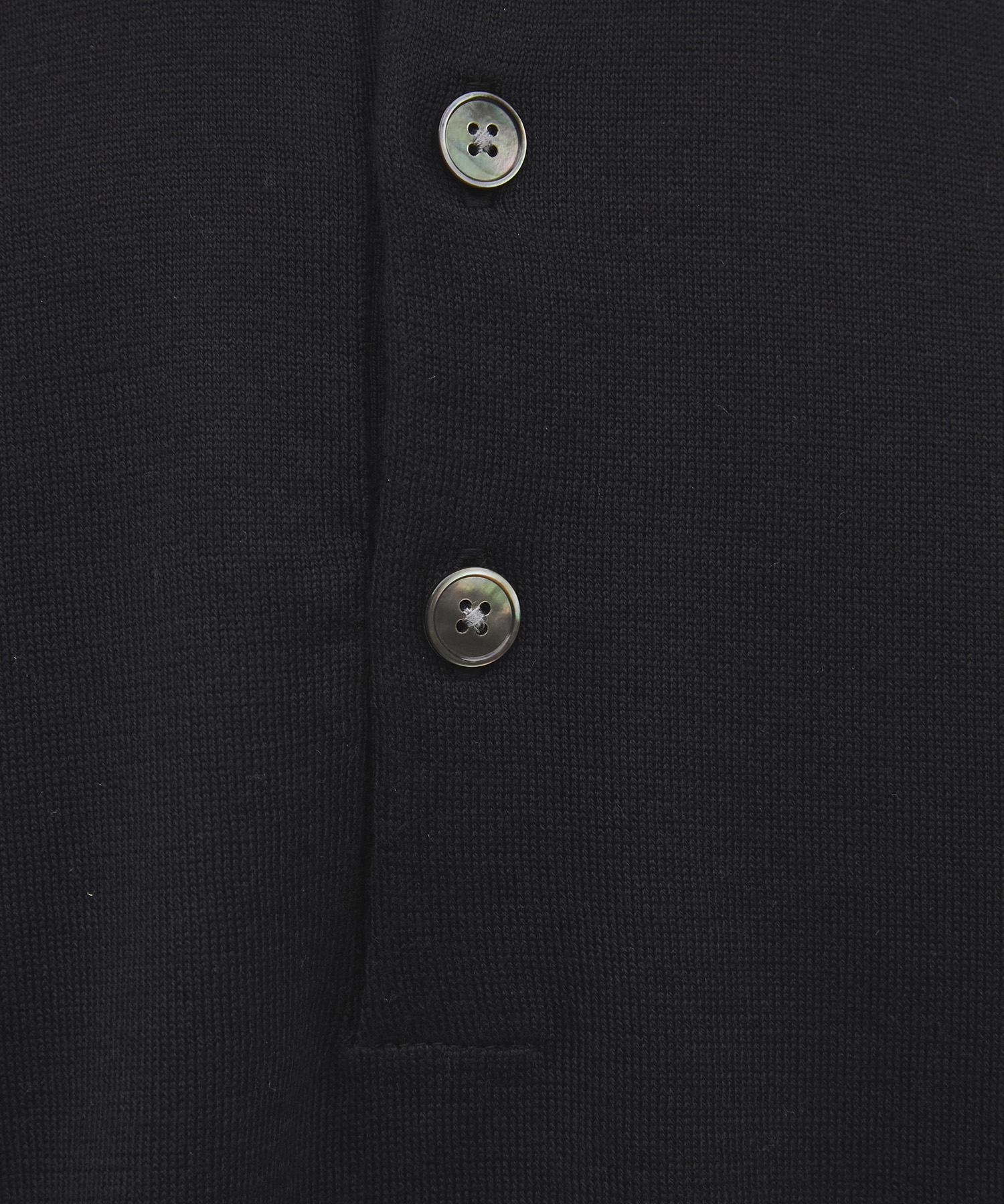 Sea island cotton ヘンリーネック