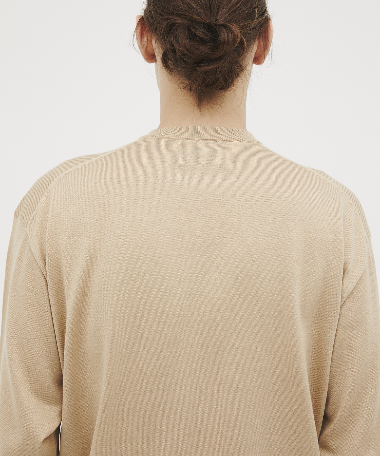 Sea island cotton ヘンリーネック