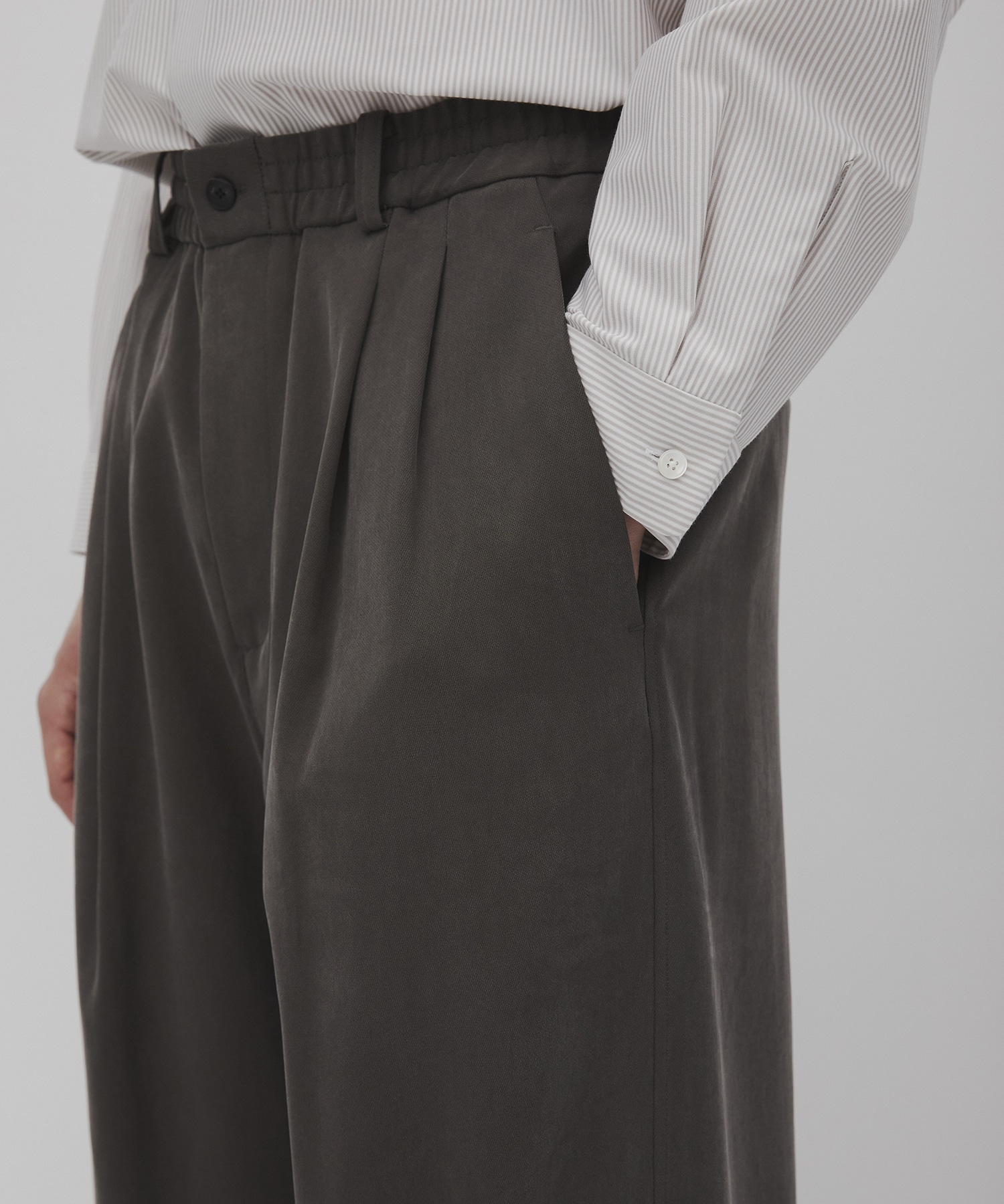 キュプラフィブリルイージーパンツ