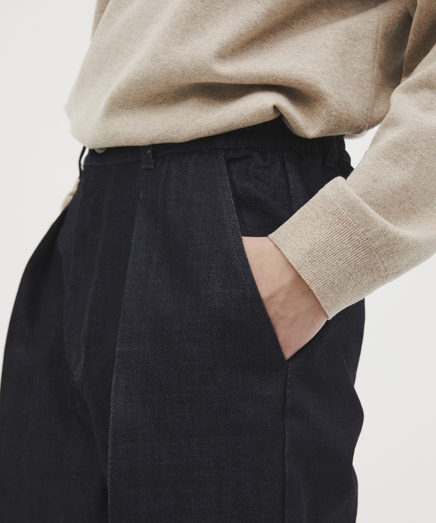 KAIHARA DENIM ストレートスラックス