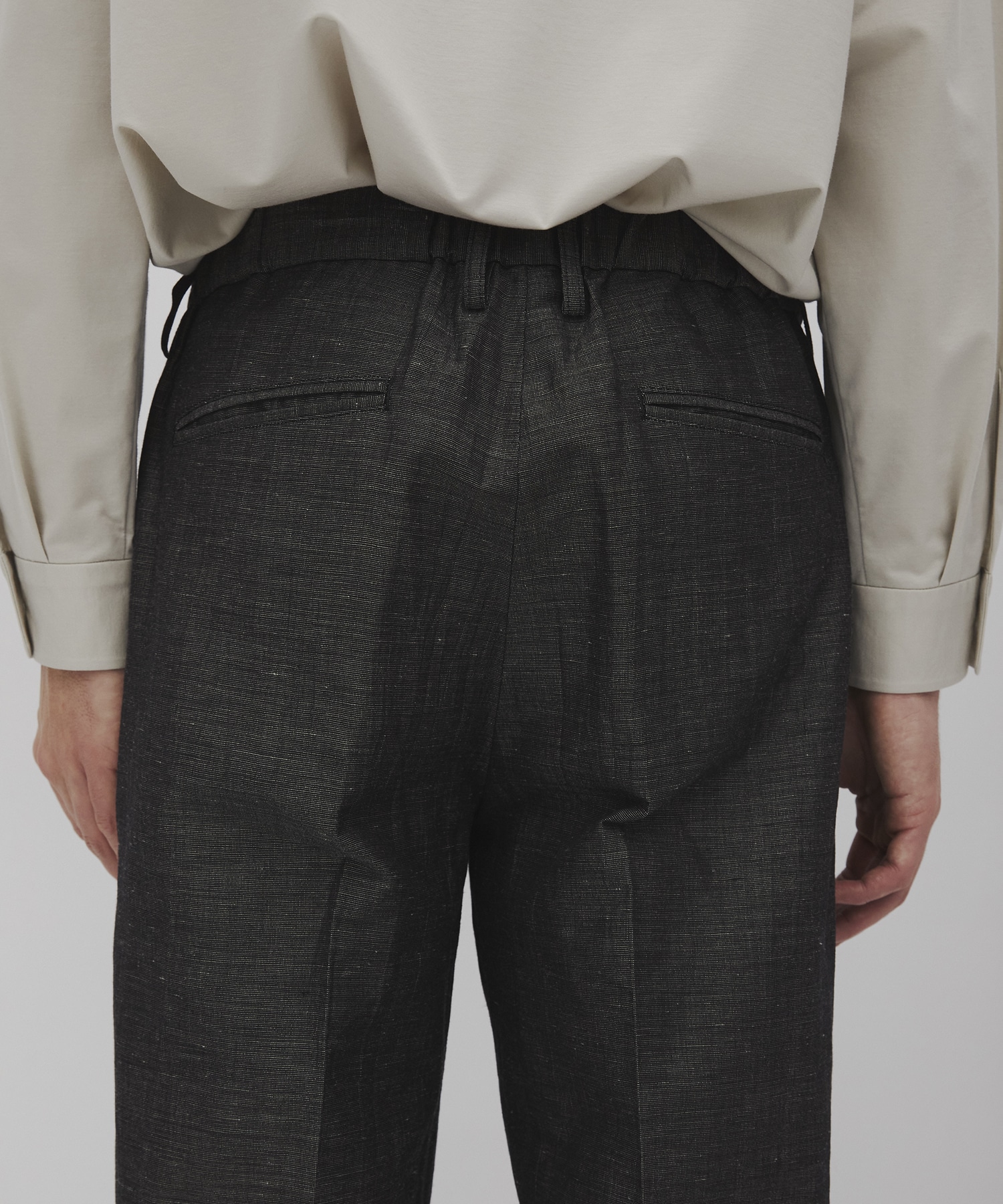 Hemp linen トラウザーズ