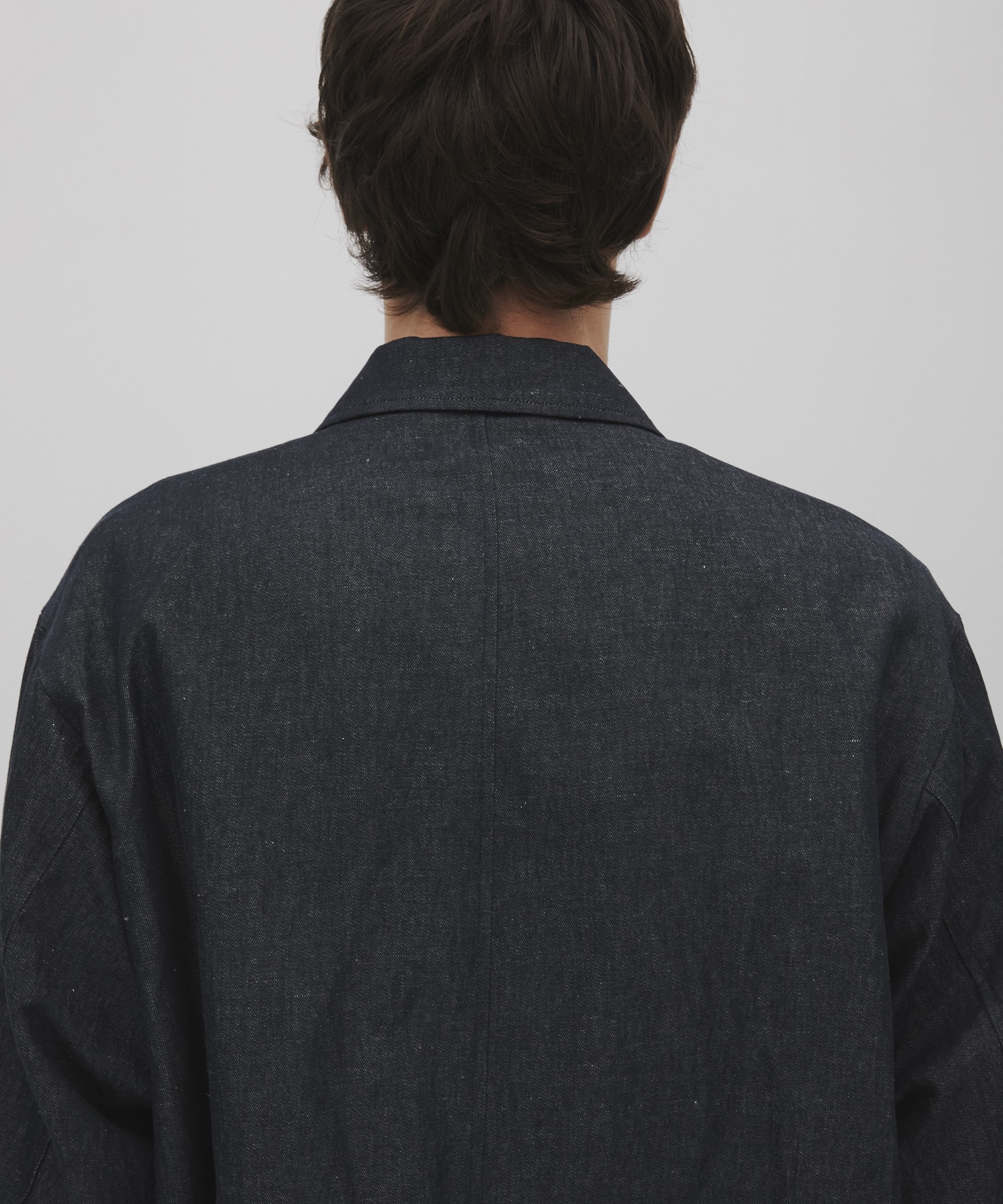 リネンデニムドリズラージャケット