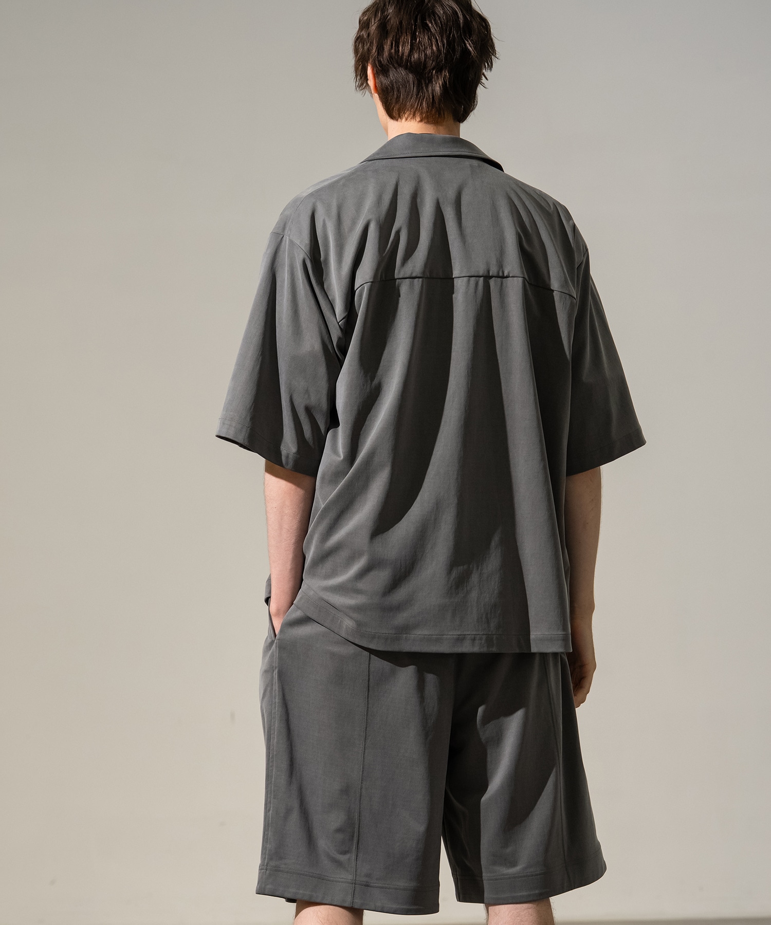 Urban cupro シャツジャケット
