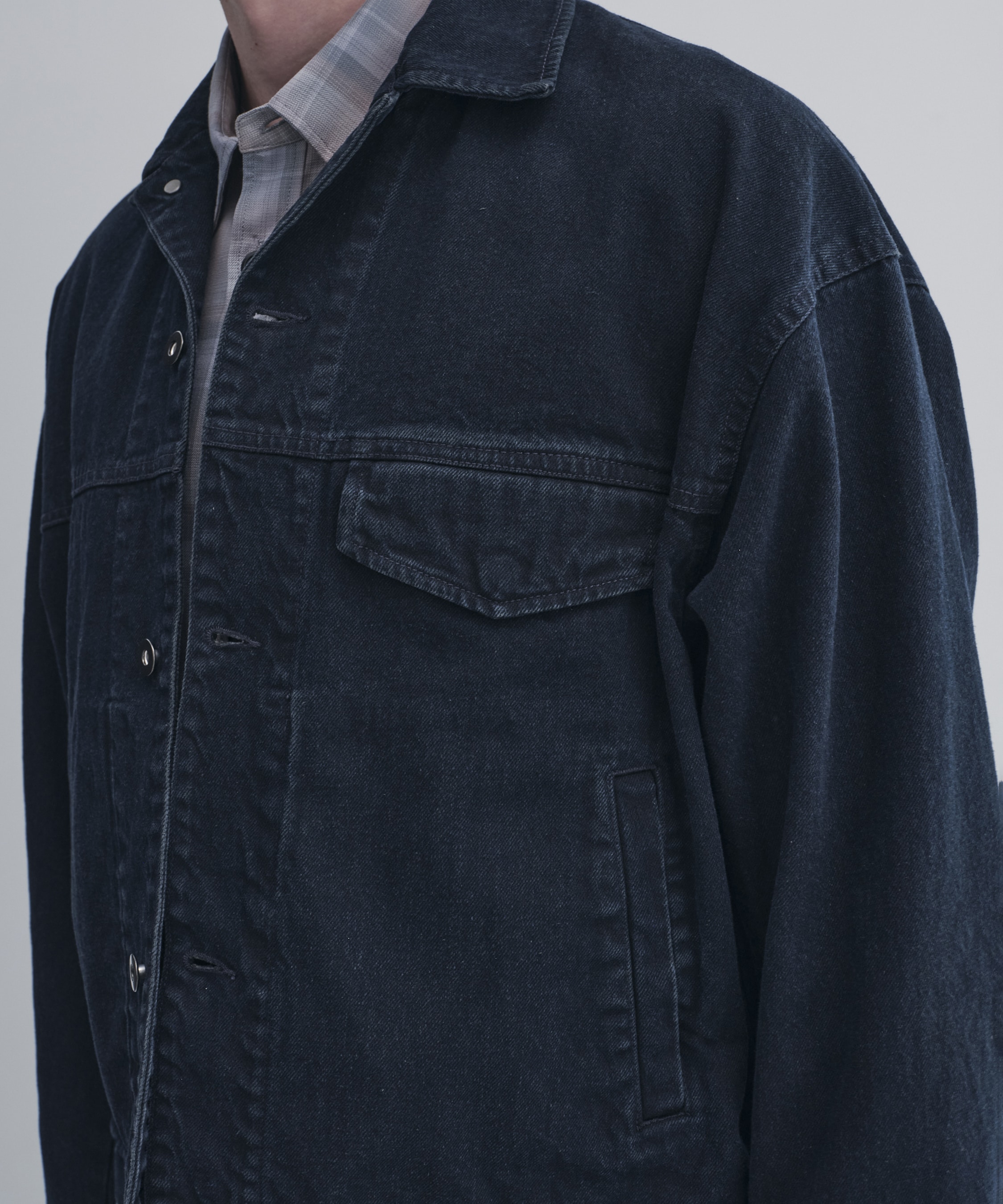 フェードデニムジャケット