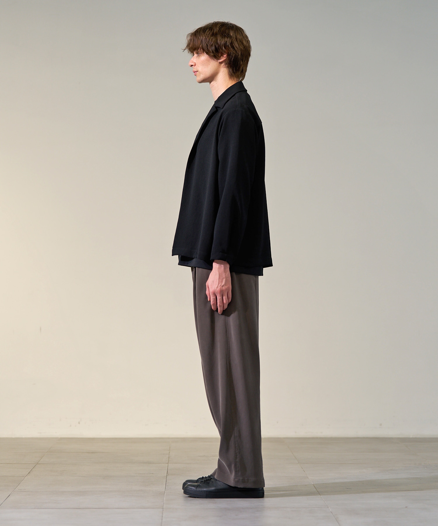 Multi-flex シャツカーディガン