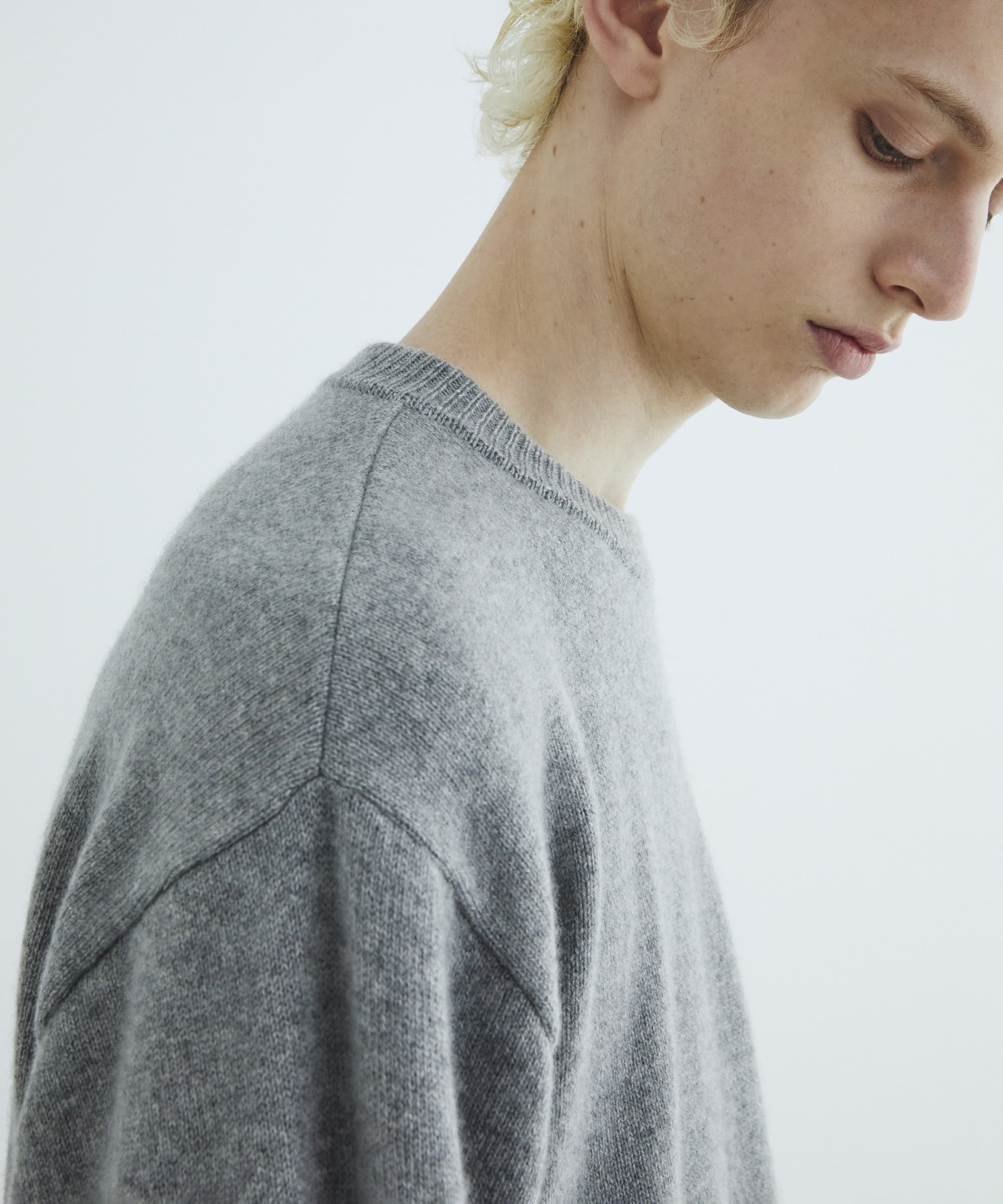 Baby cashmere knit プルオーバー