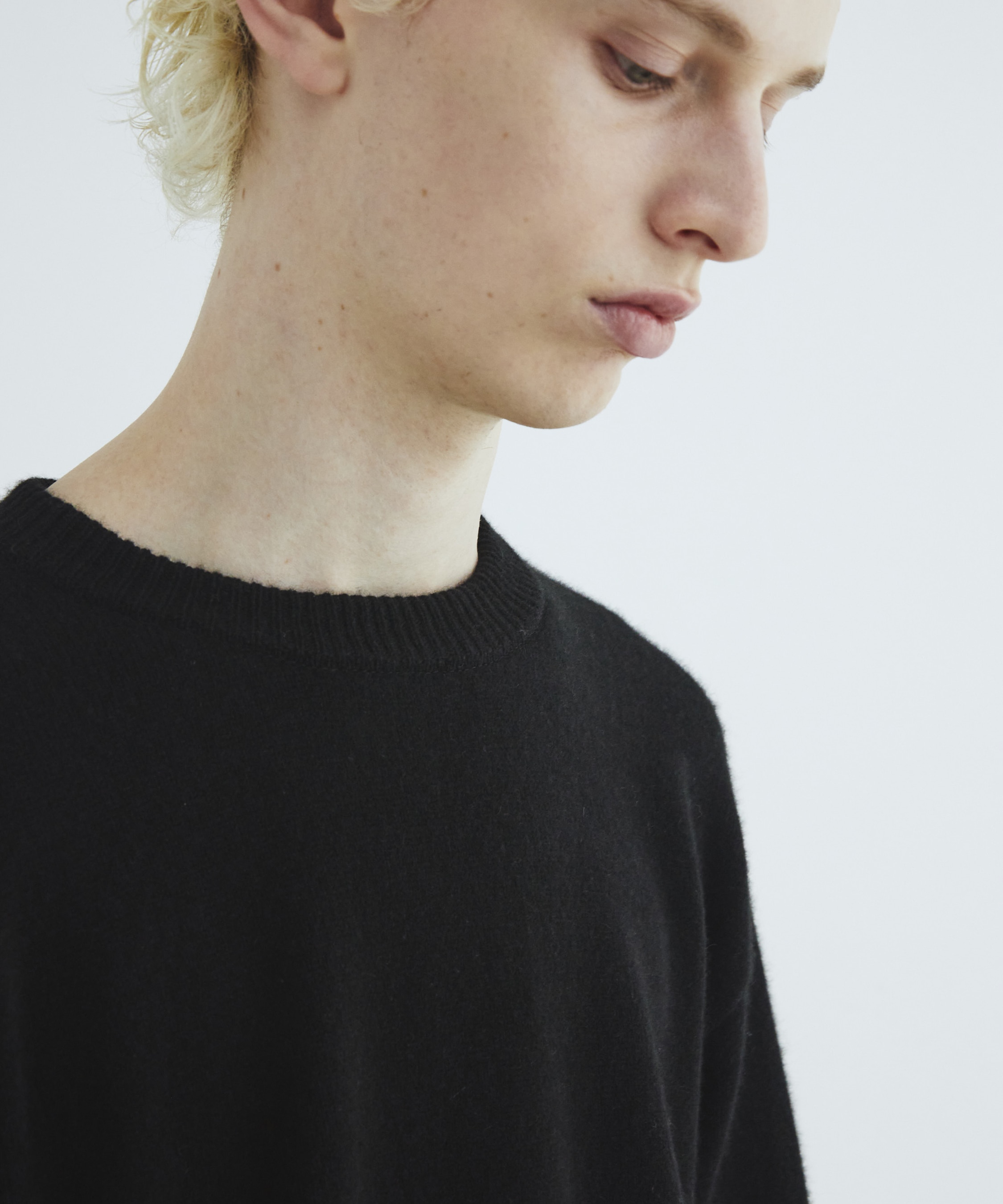 Baby cashmere knit プルオーバー