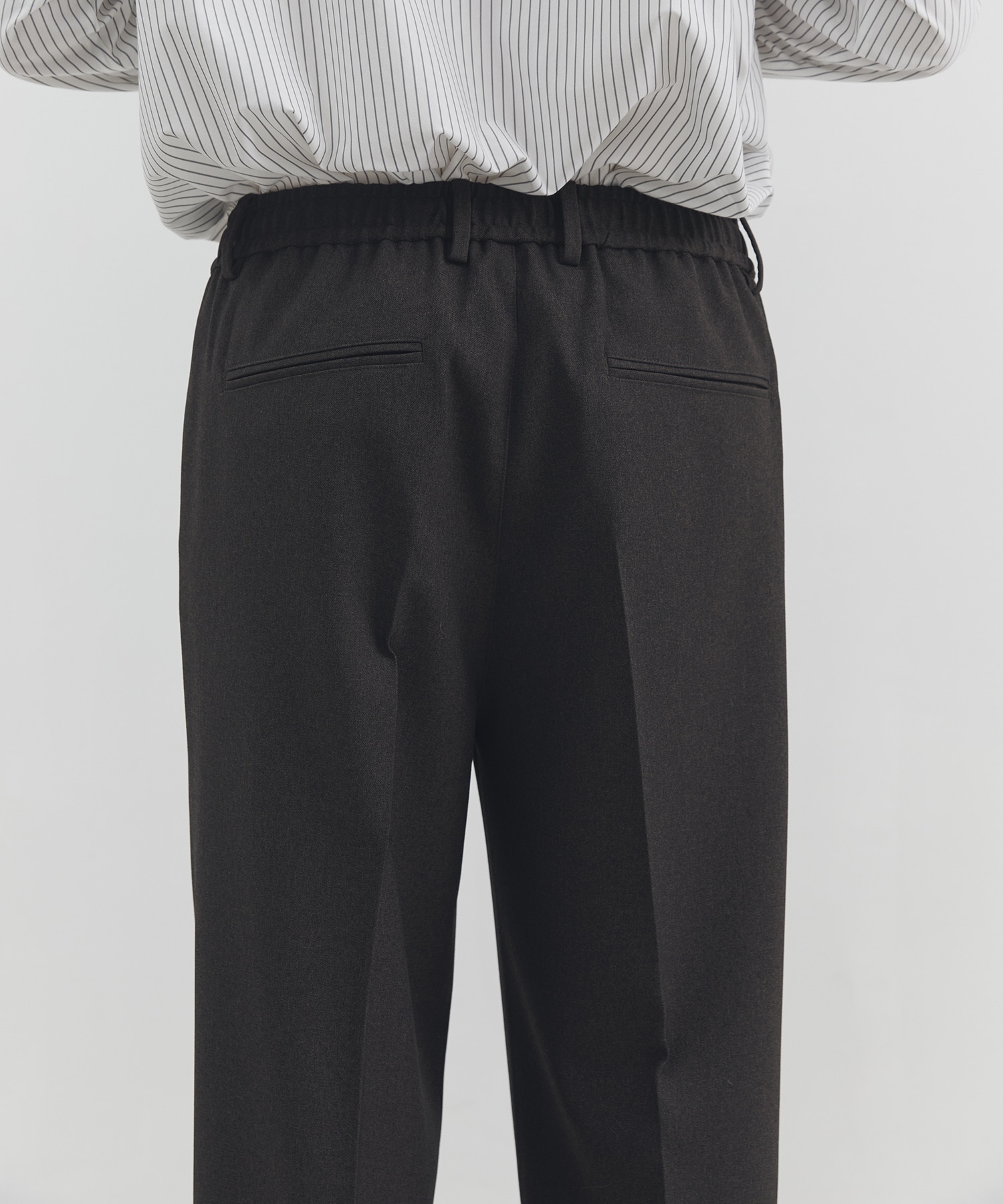 ツイードストレートスラックス