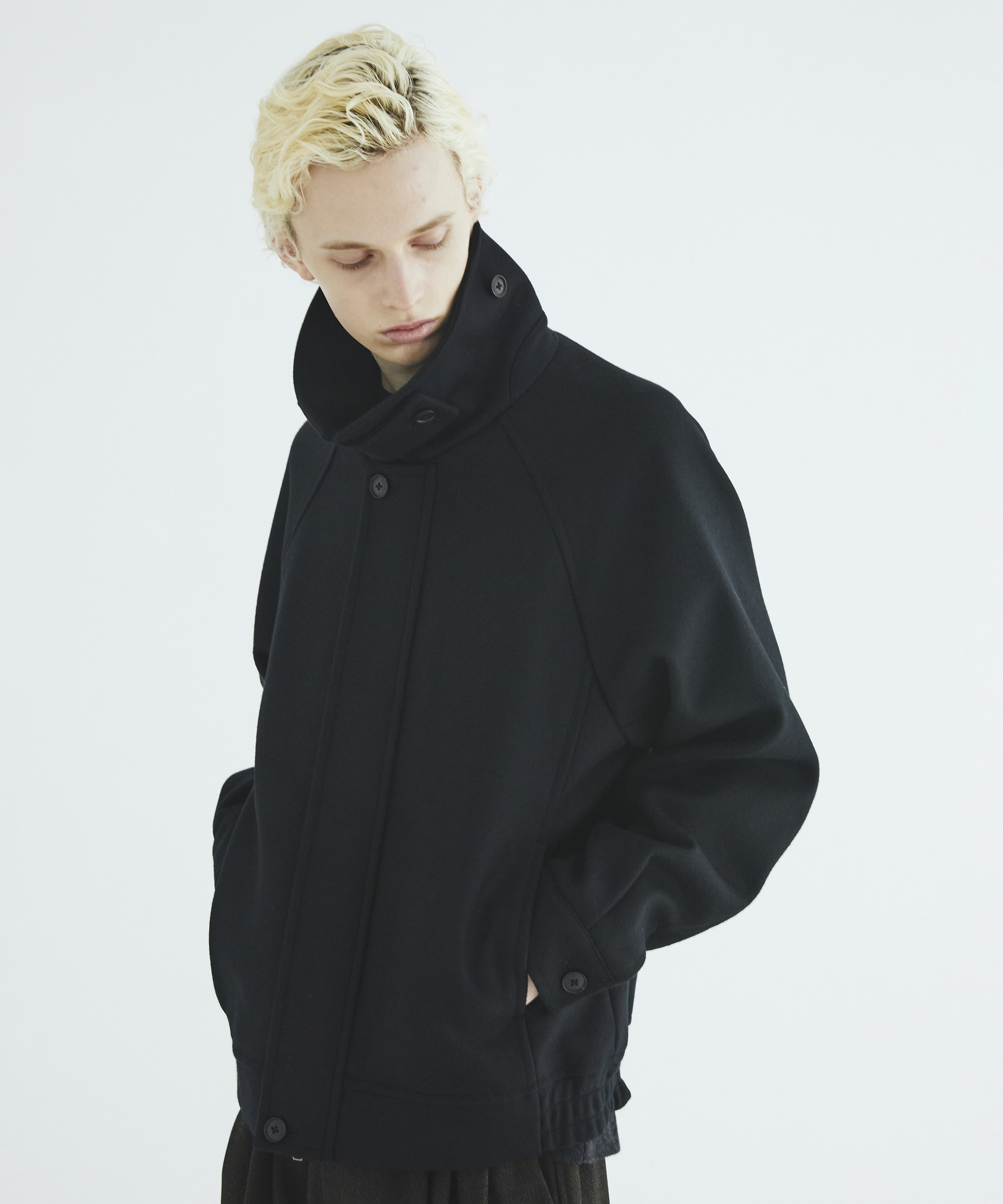 Premium meltonフライトジャケット