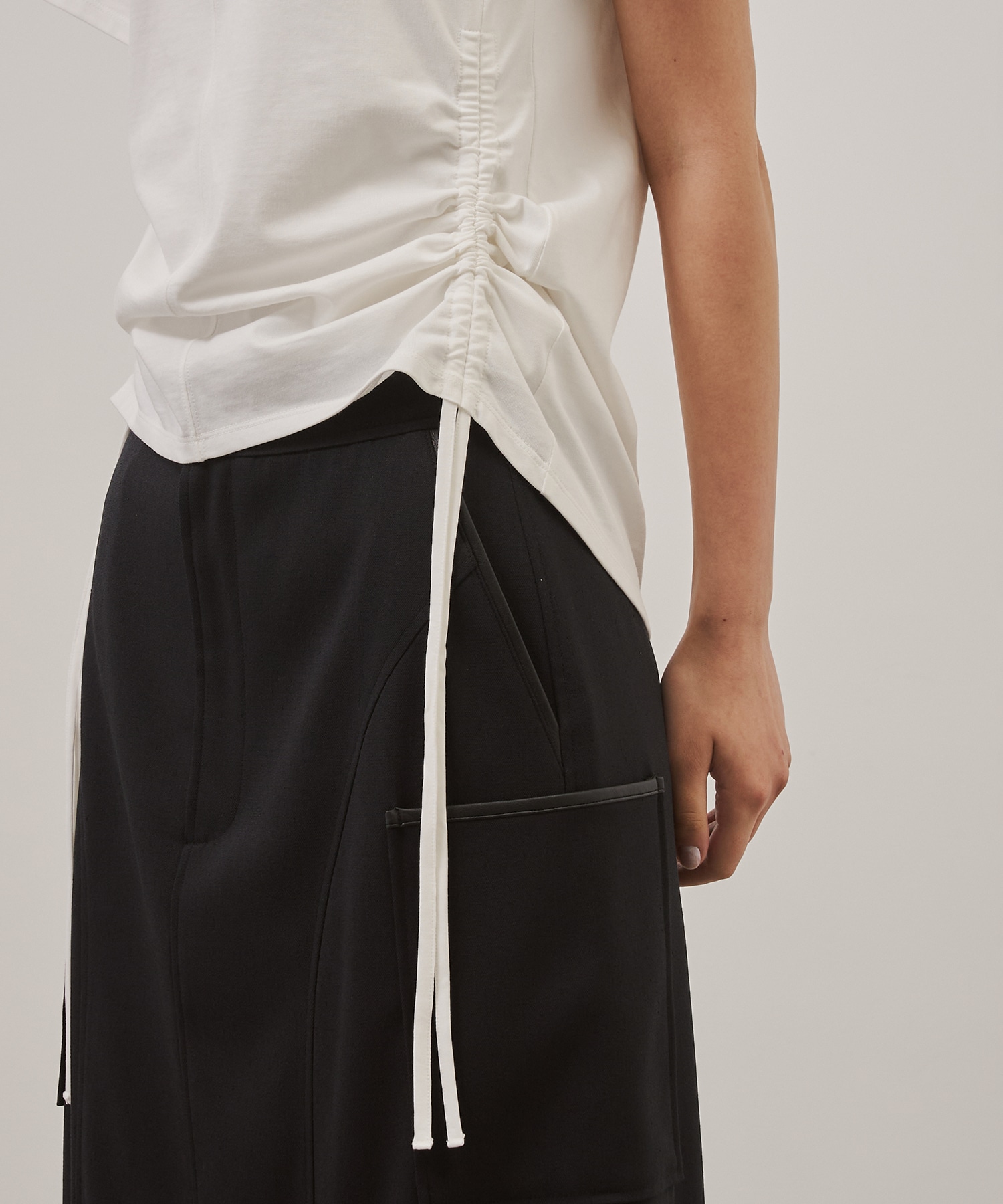 Side Drawstring Tee