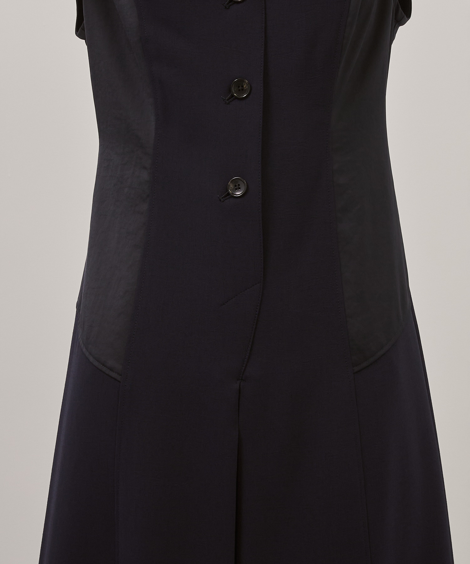 Satin Combination Dress