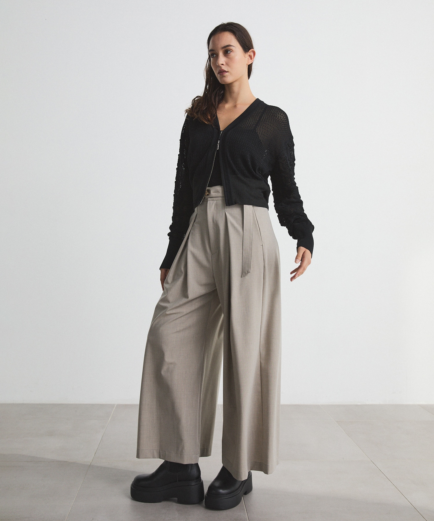 Sheer Velour Camisole