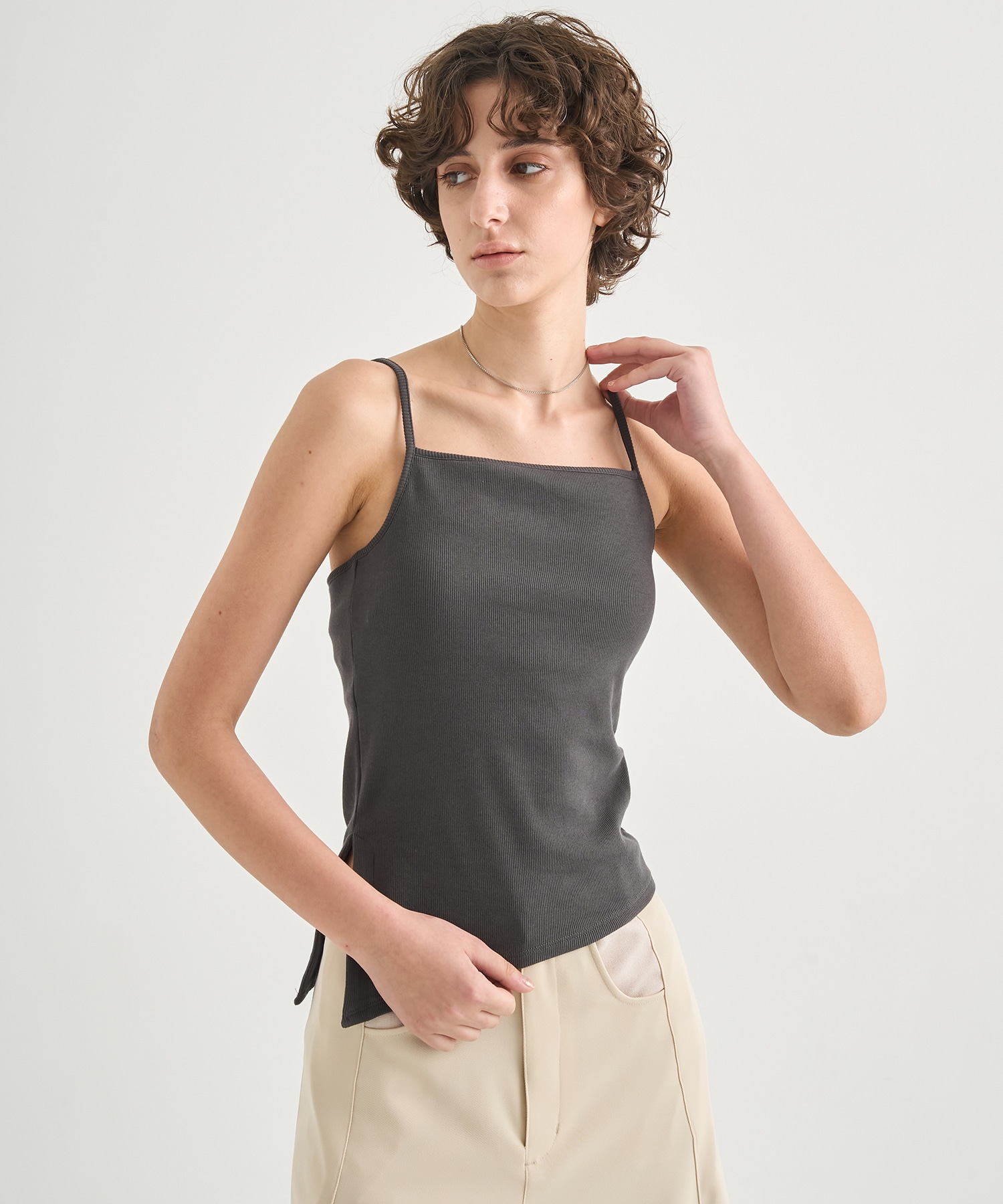 Rib Cup In Camisole