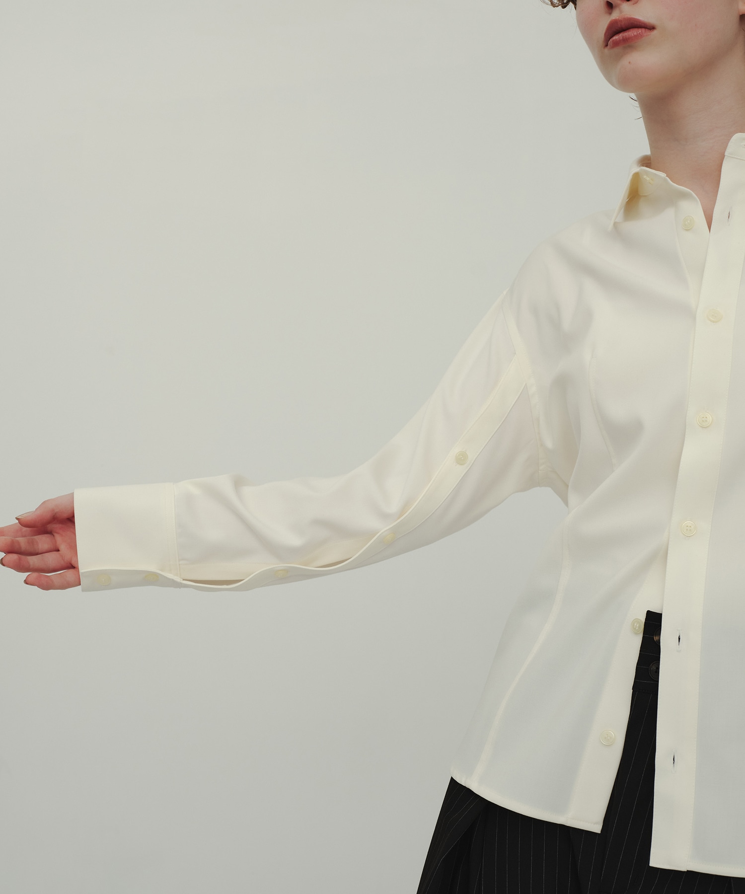Slit Belt Shirt