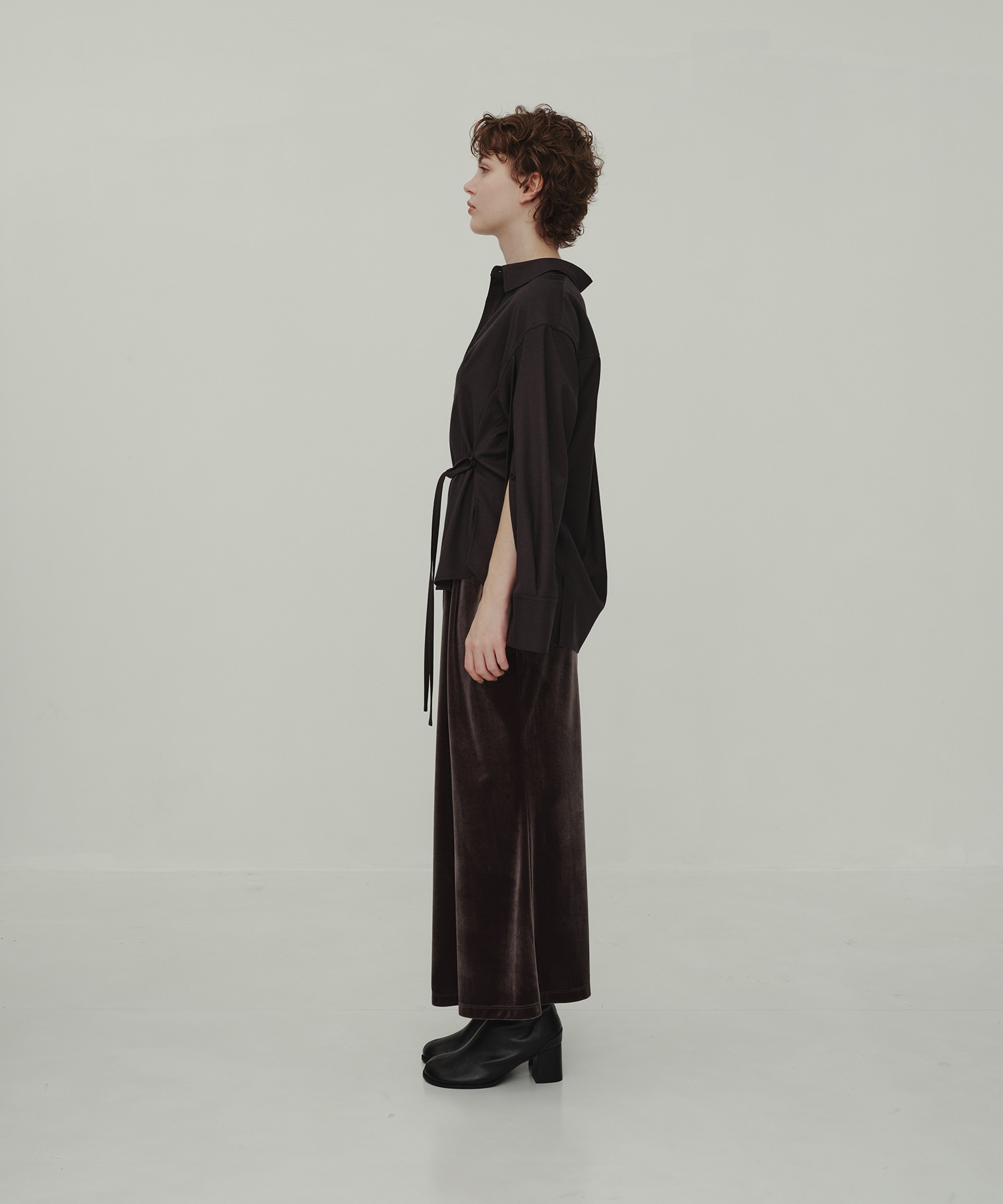 Slit Belt Shirt