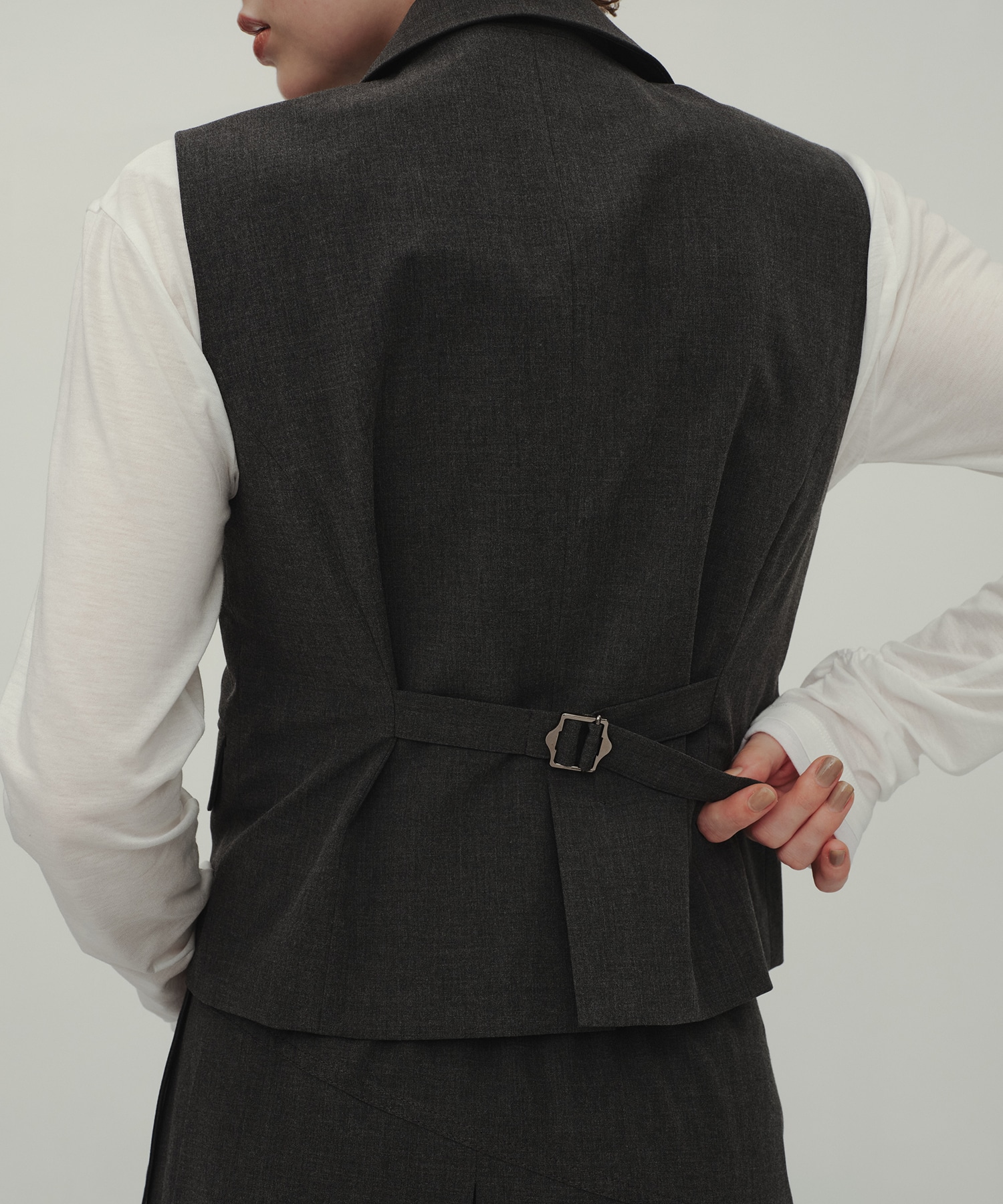 Single Lapel Vest