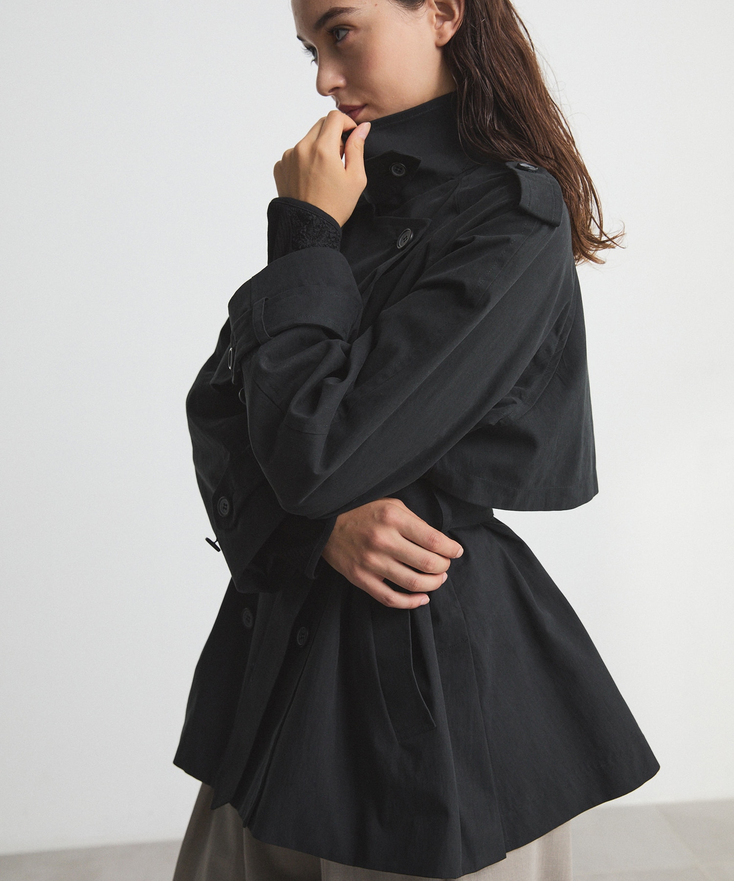 Short Trench Coat