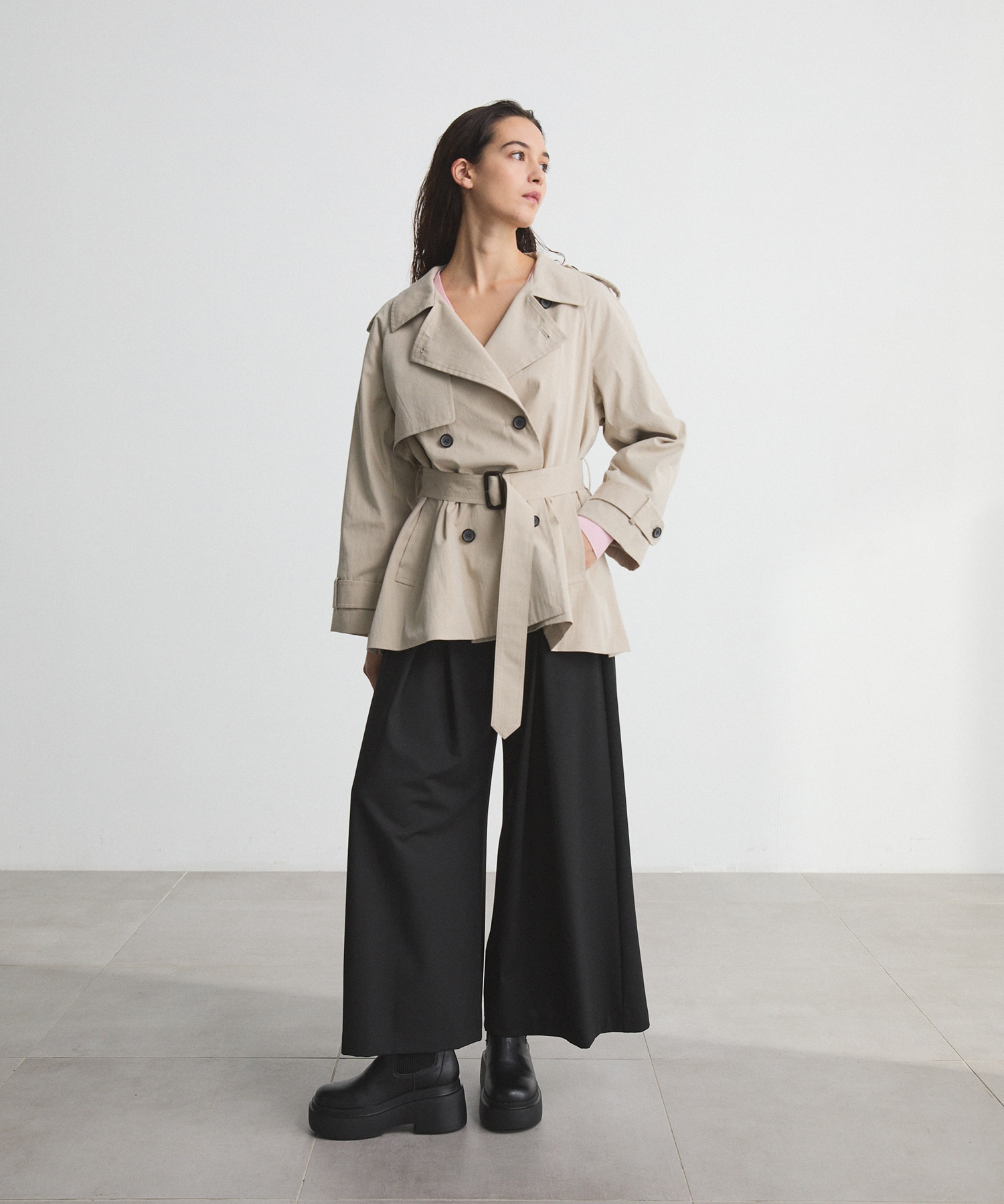 Short Trench Coat