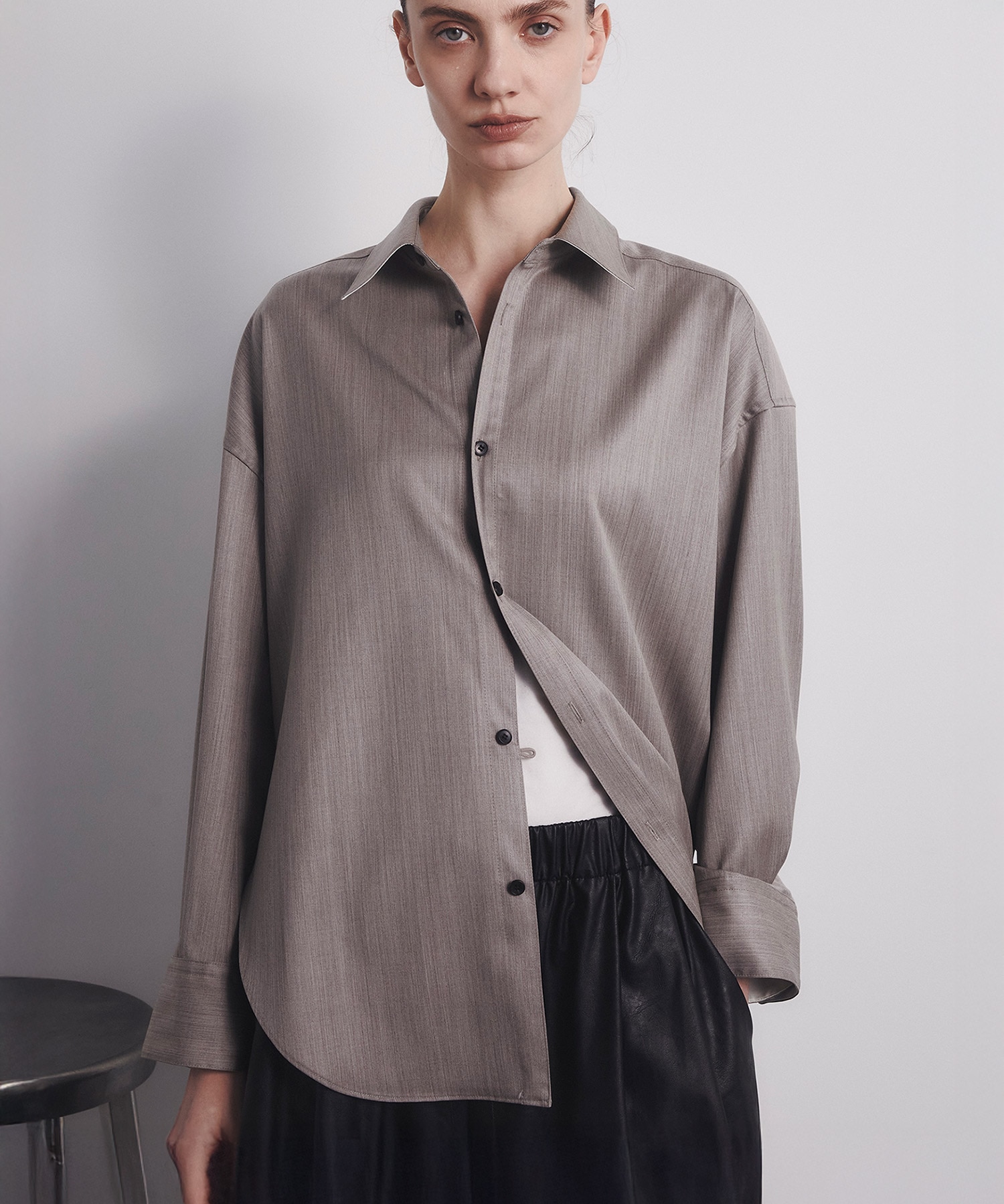 Super140s 2way Shape Shirt