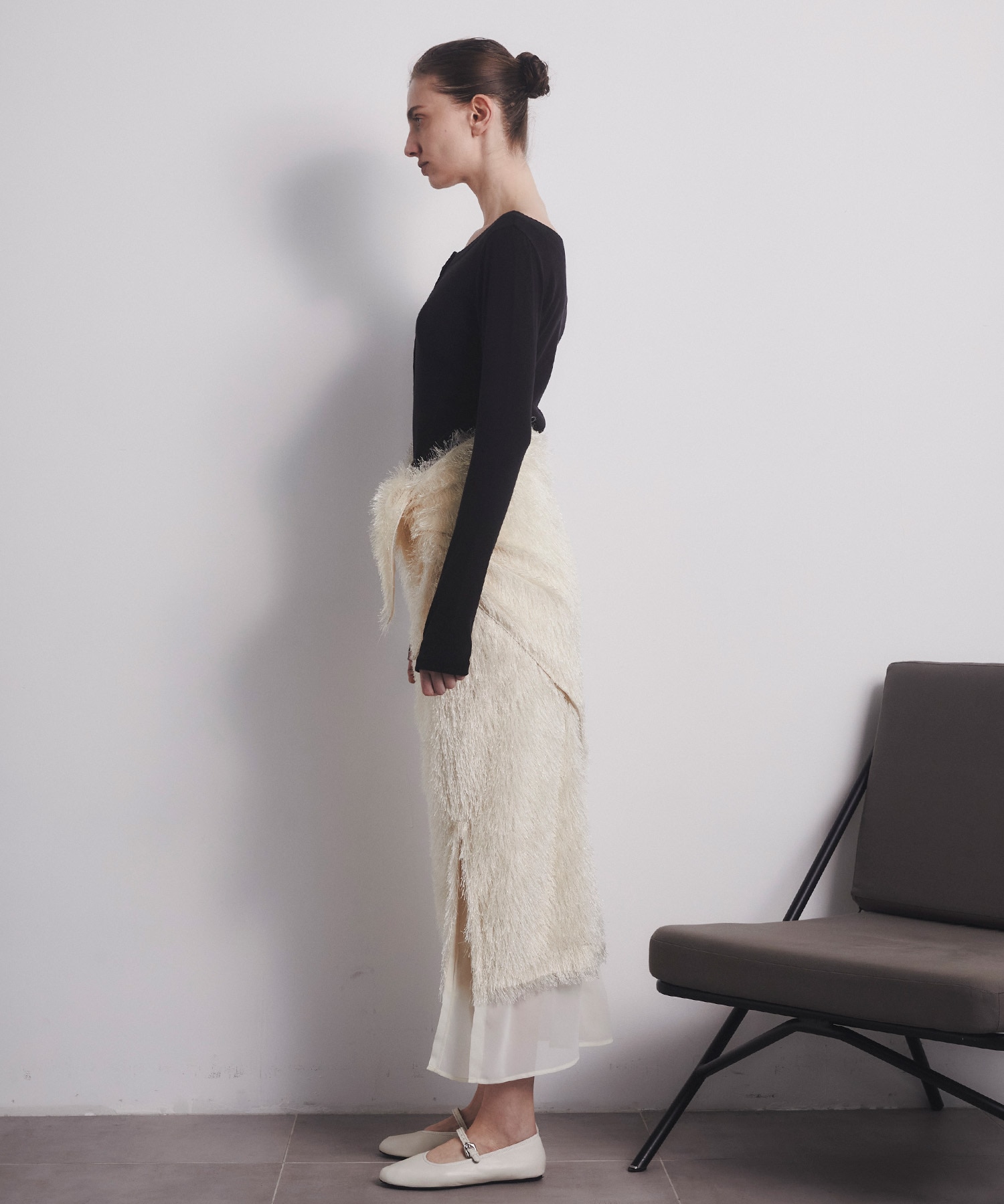 Scarf Wrapped Fringe SK