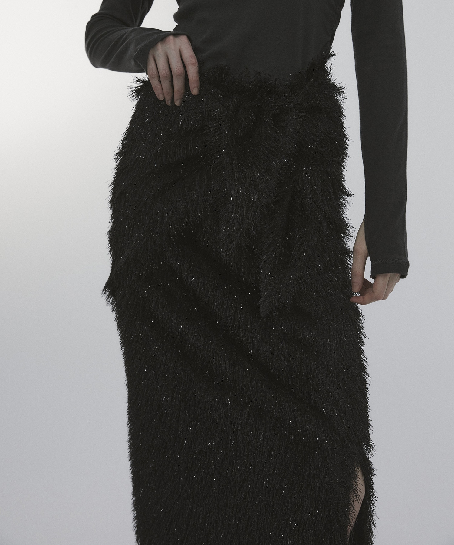 Scarf Wrapped Fringe SK