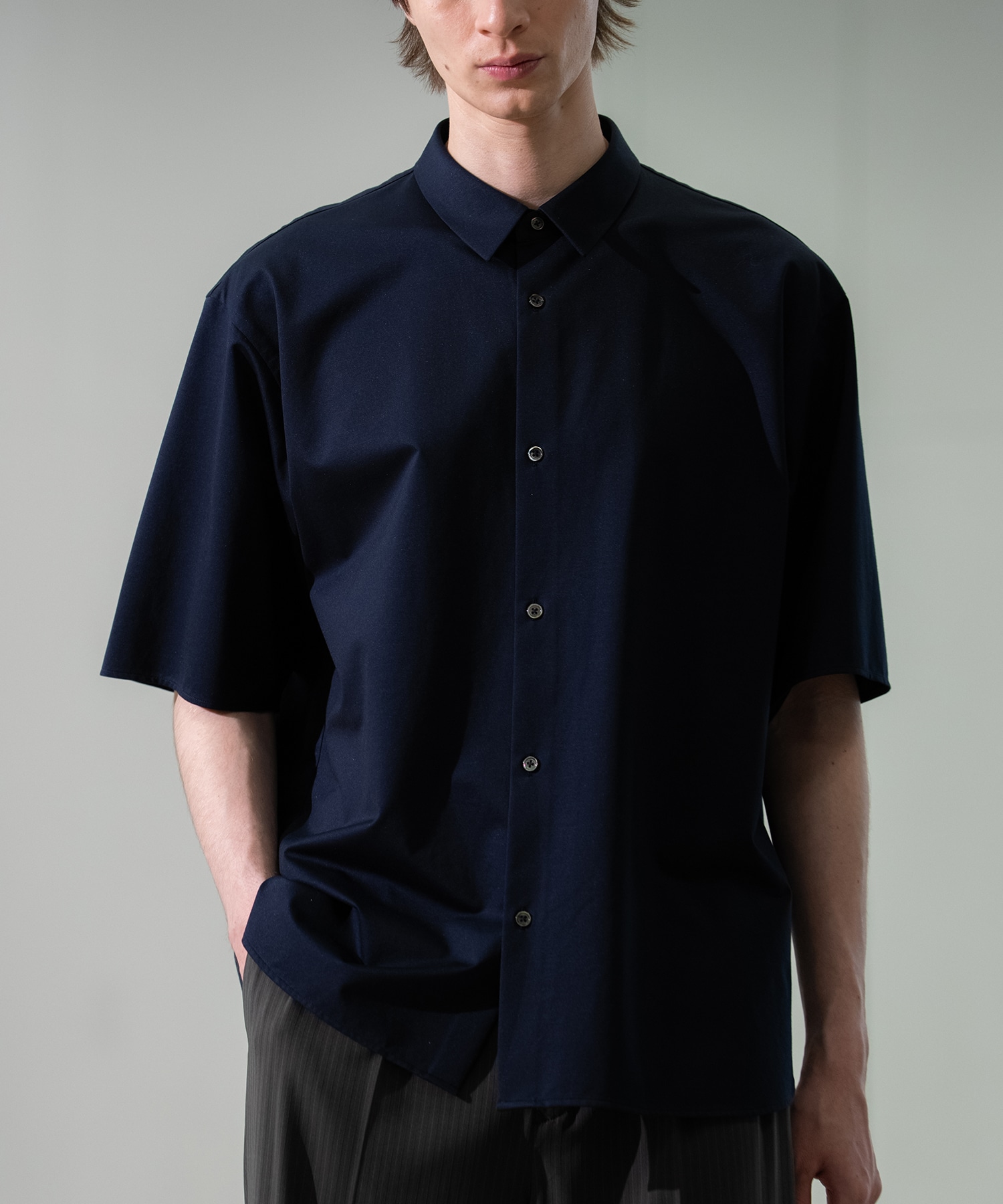 KANEMASA KNIT S/Sシャツ