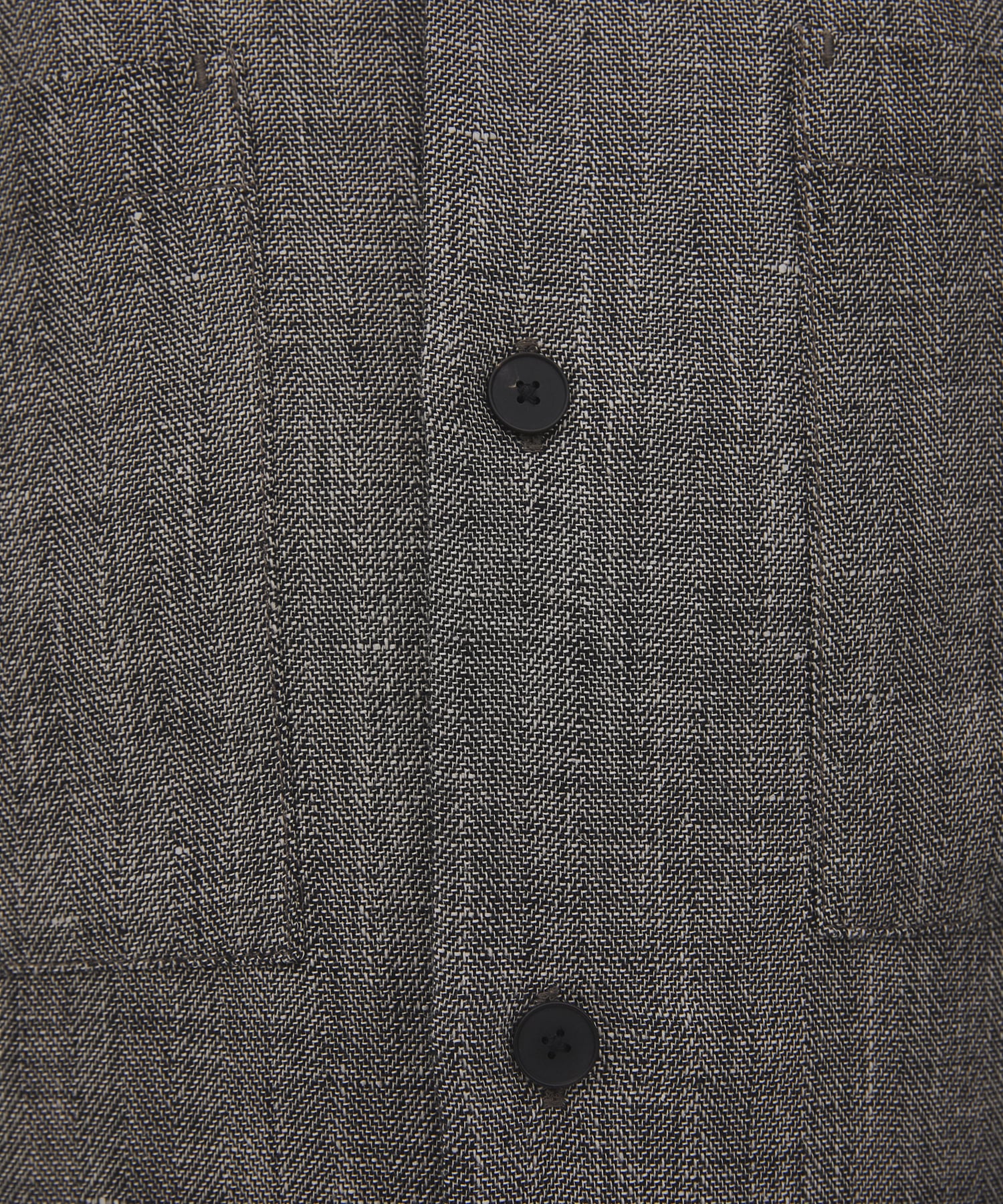 Hemp linen オーバーシャツ