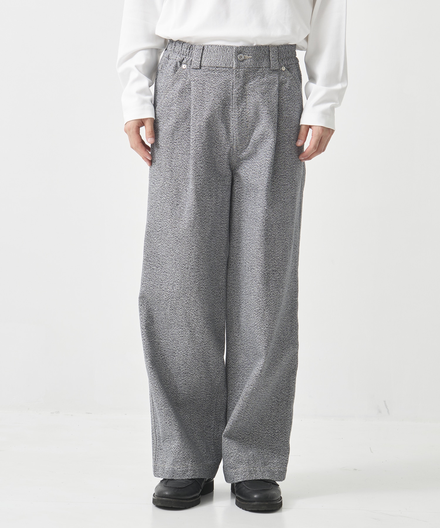 KOKURA DENIM ワイドパンツ