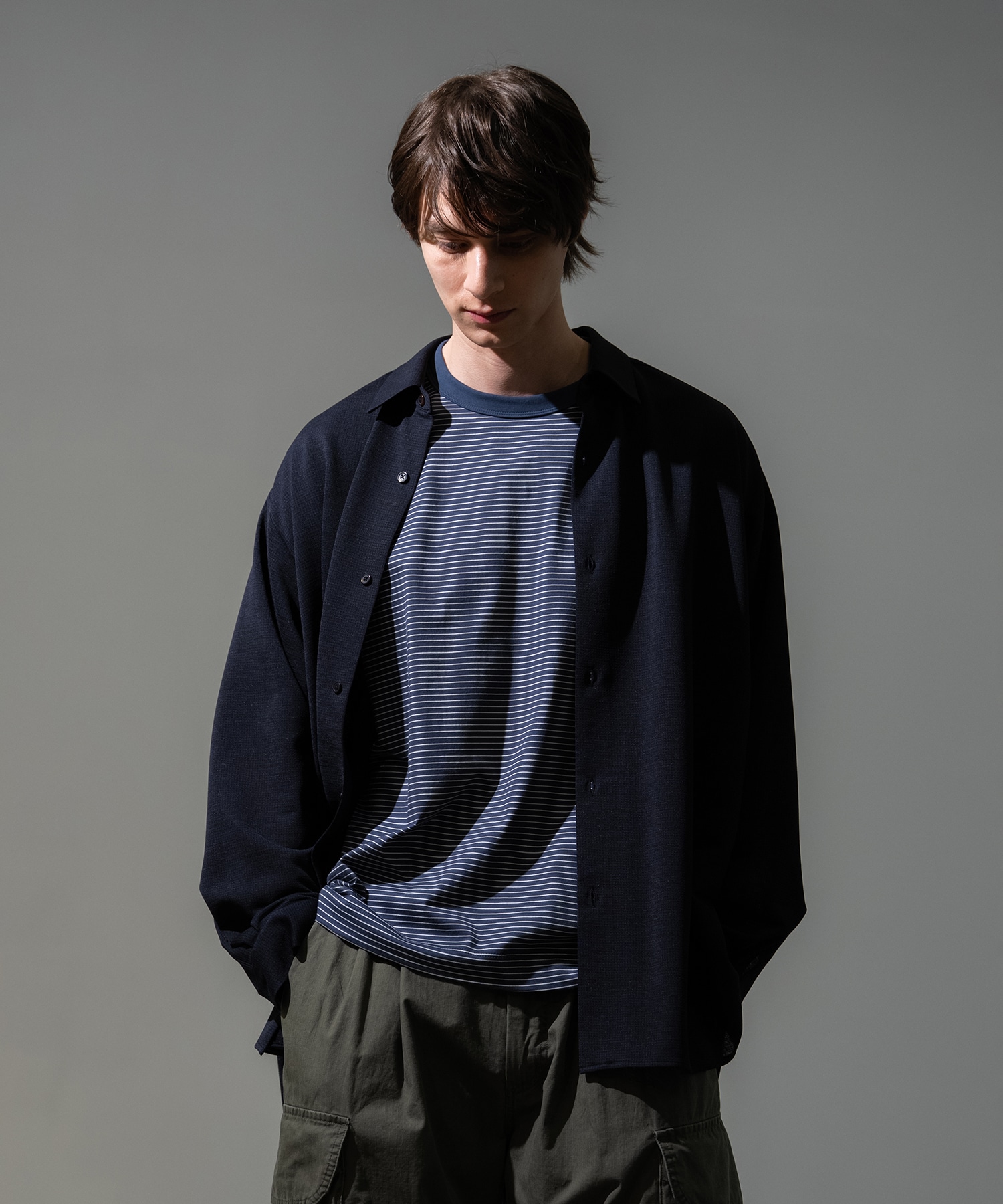 Thin-dry リラックスシャツ