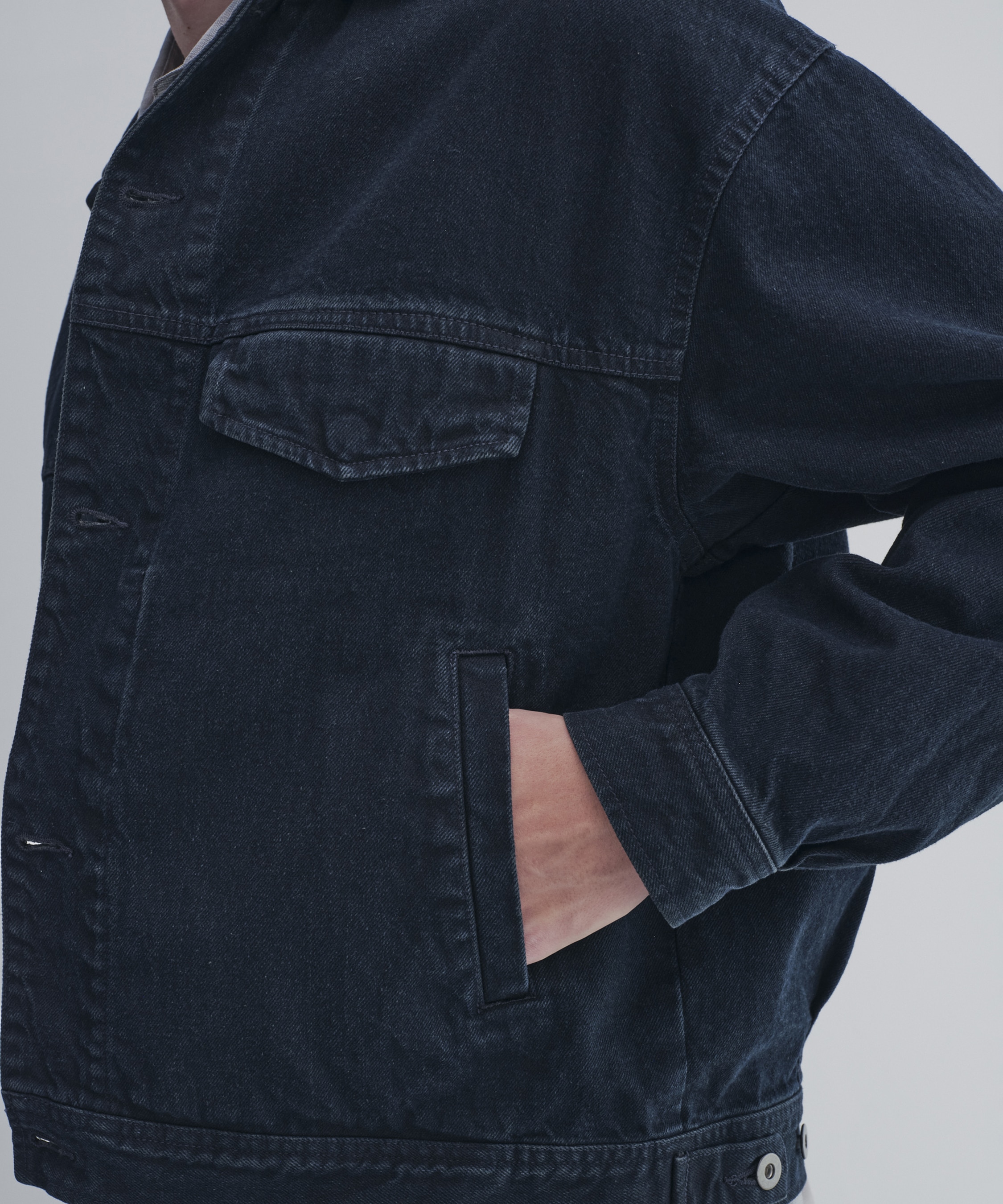 フェードデニムジャケット