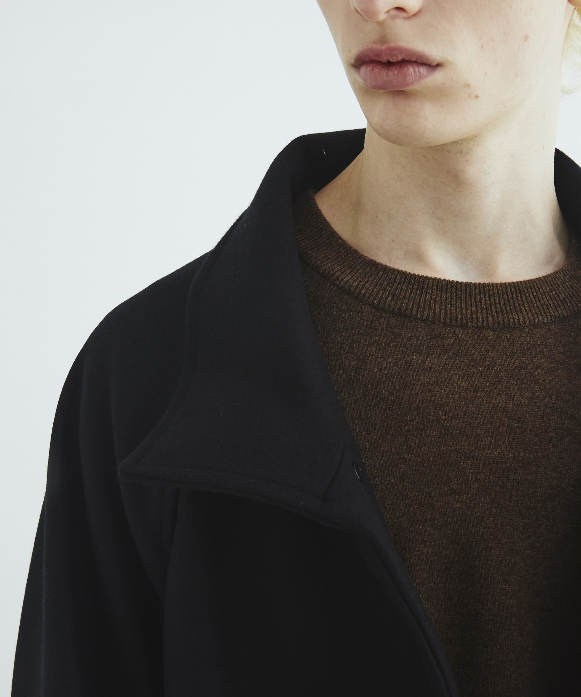 Ultra fine wool ニットプルオーバー