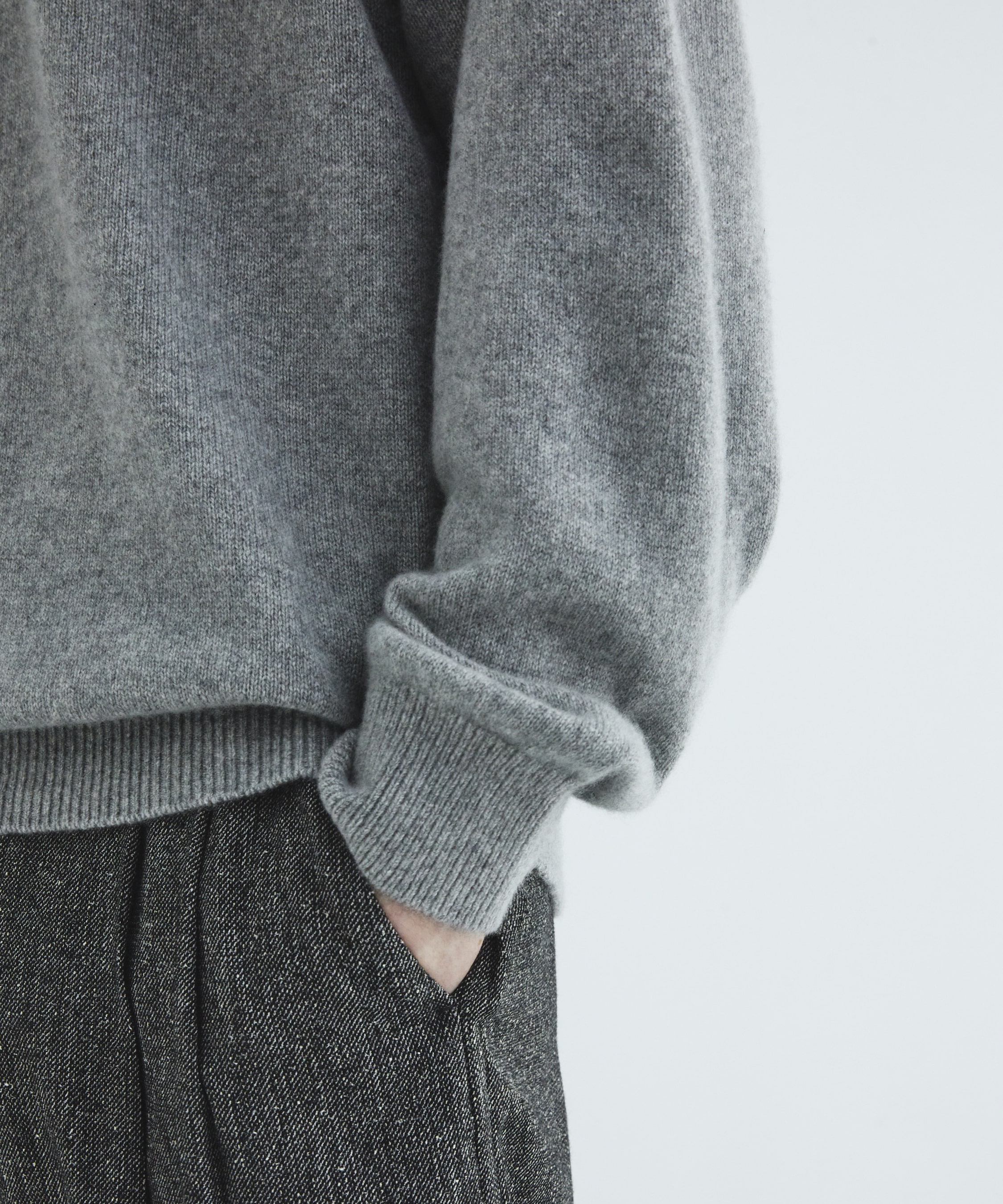 Baby cashmere knit プルオーバー