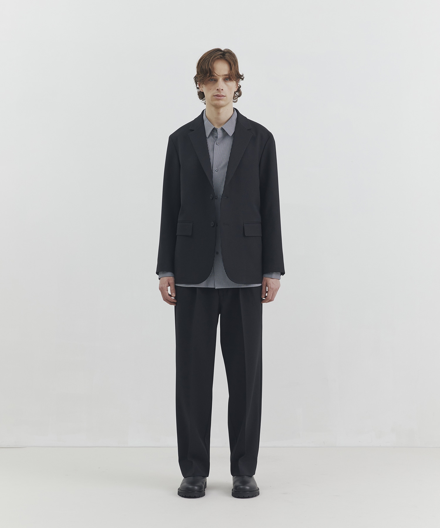 ツイードストレートスラックス