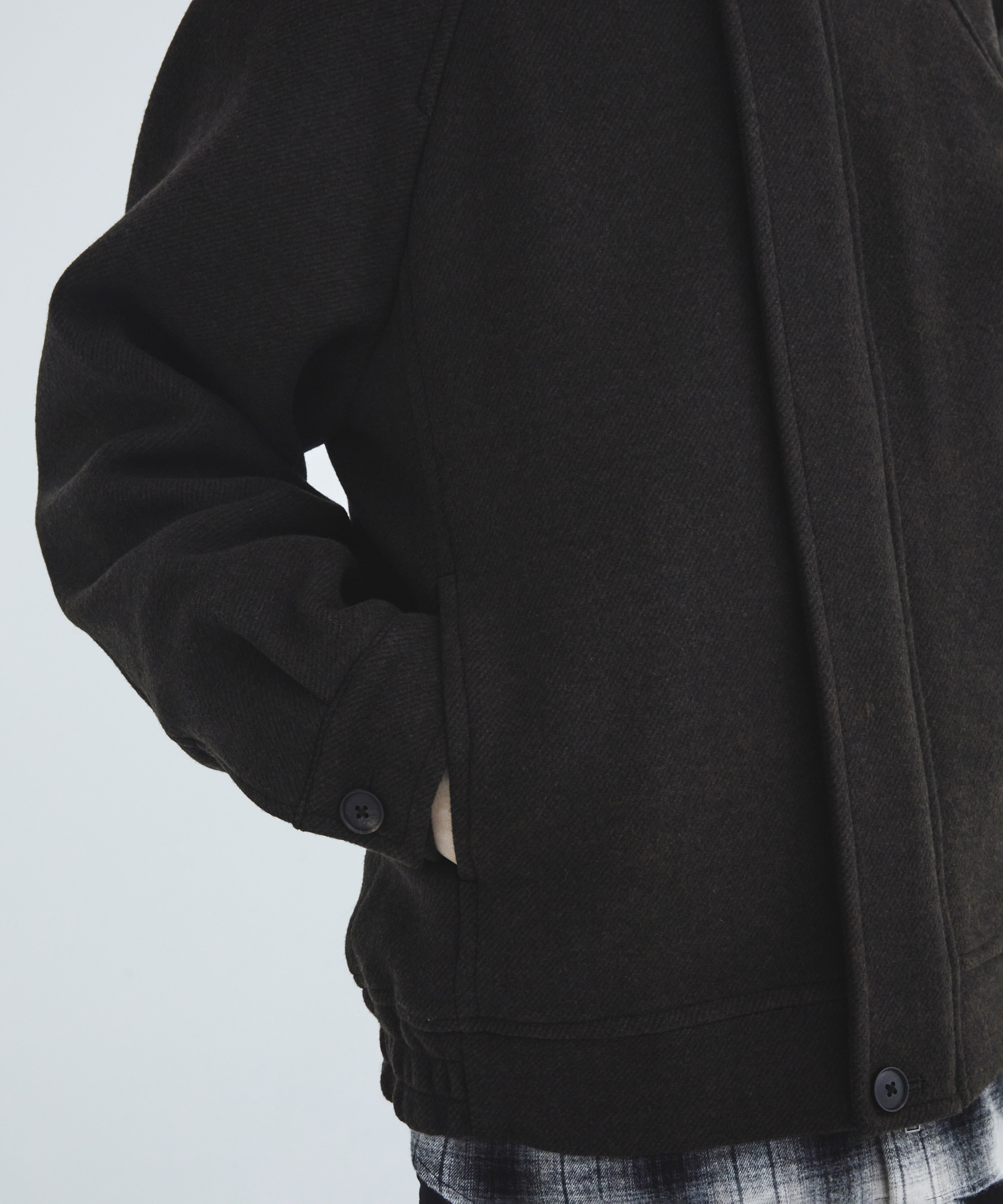 Premium meltonフライトジャケット