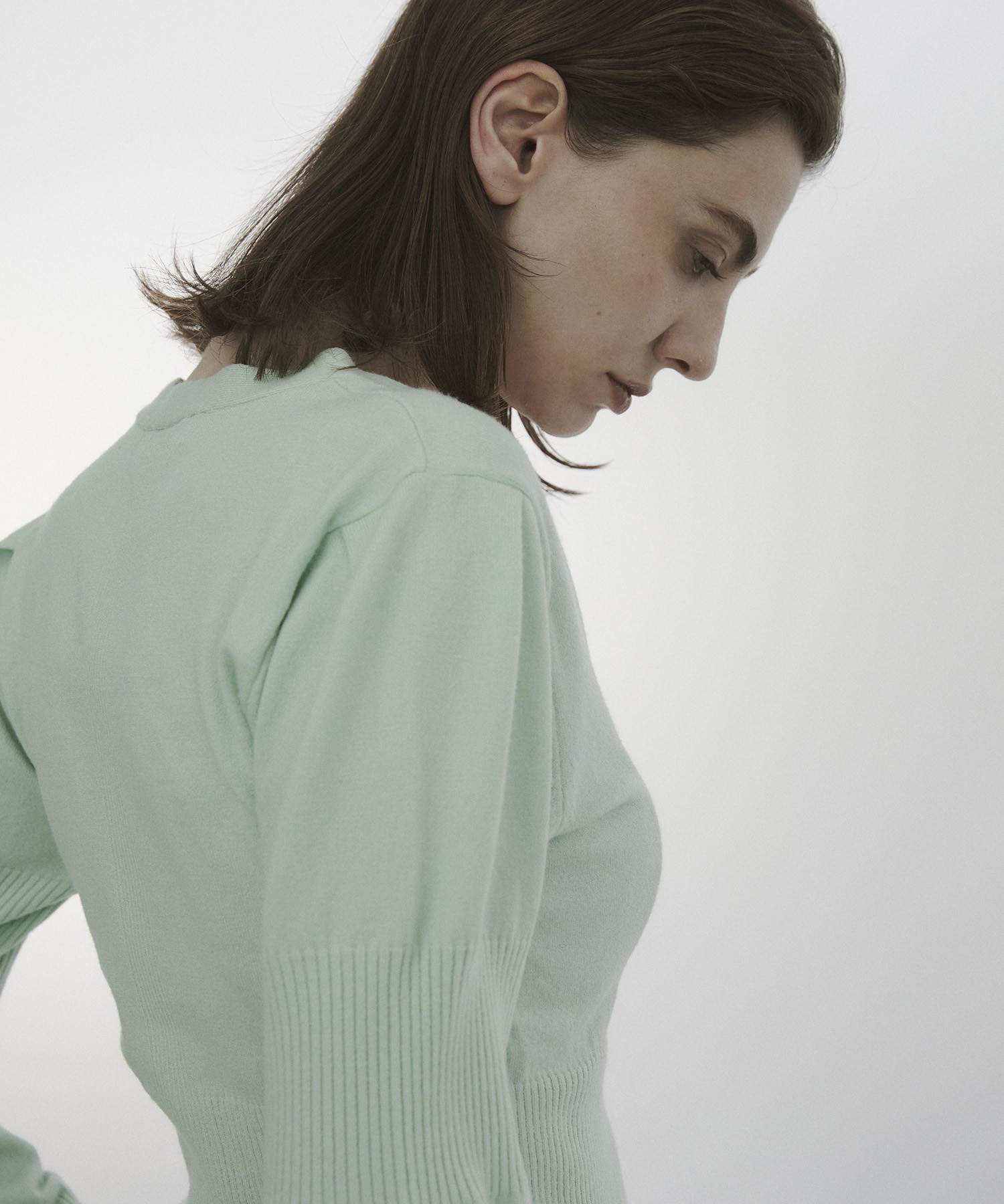 Wave Sleeve Cardigan