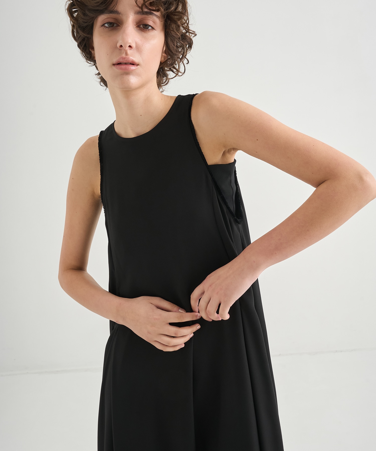 Two Piece Georgette Dress