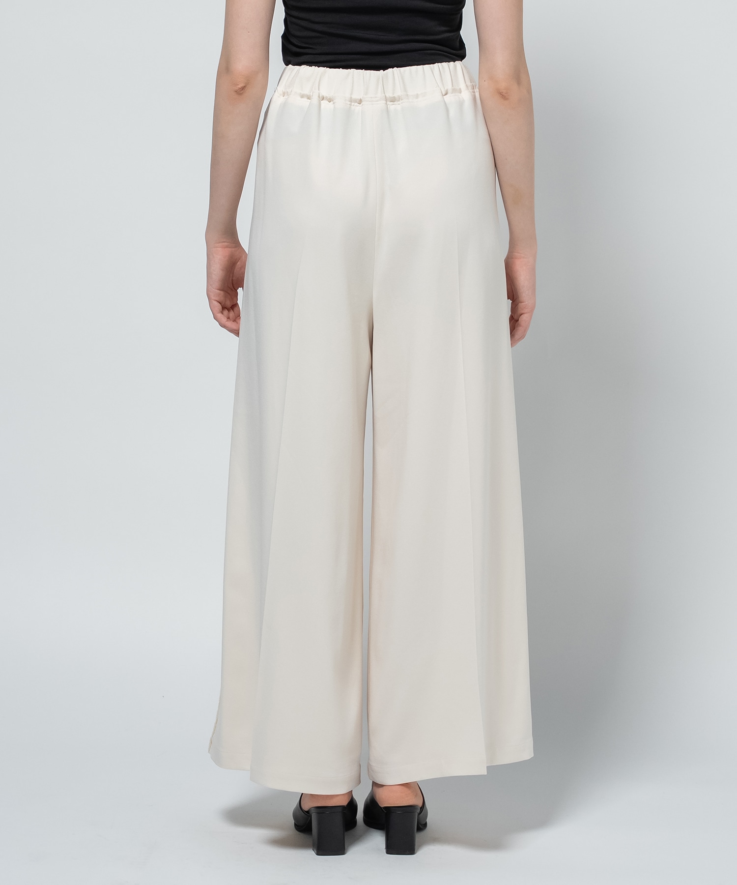 Back Satin Georgette Pants