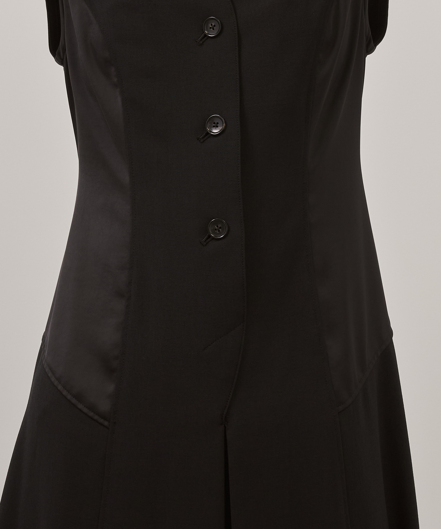 Satin Combination Dress
