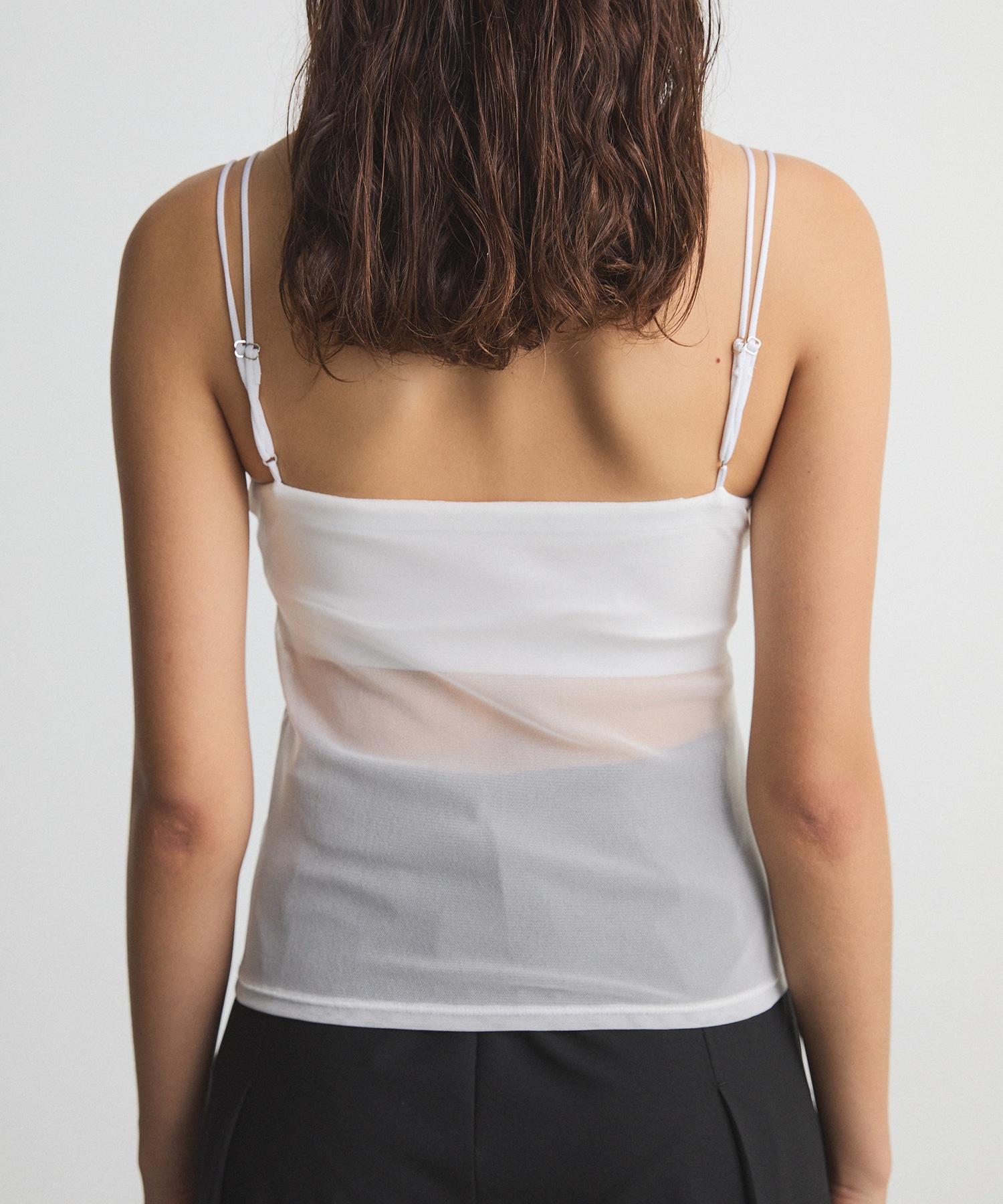 Sheer Velour Camisole